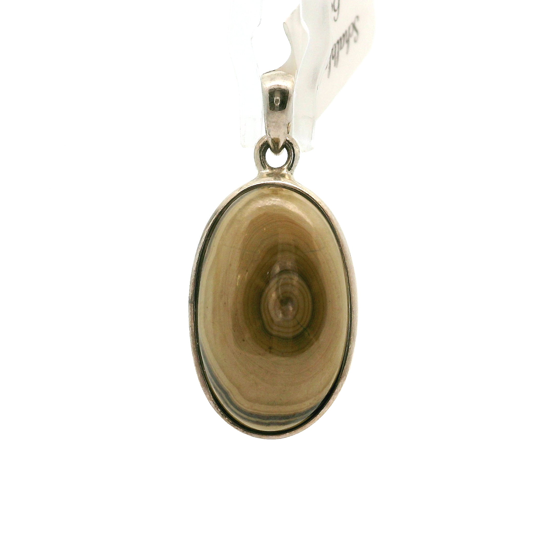 Schalenblende Pendant .925 Silver for Transformation, Grounding and Protection