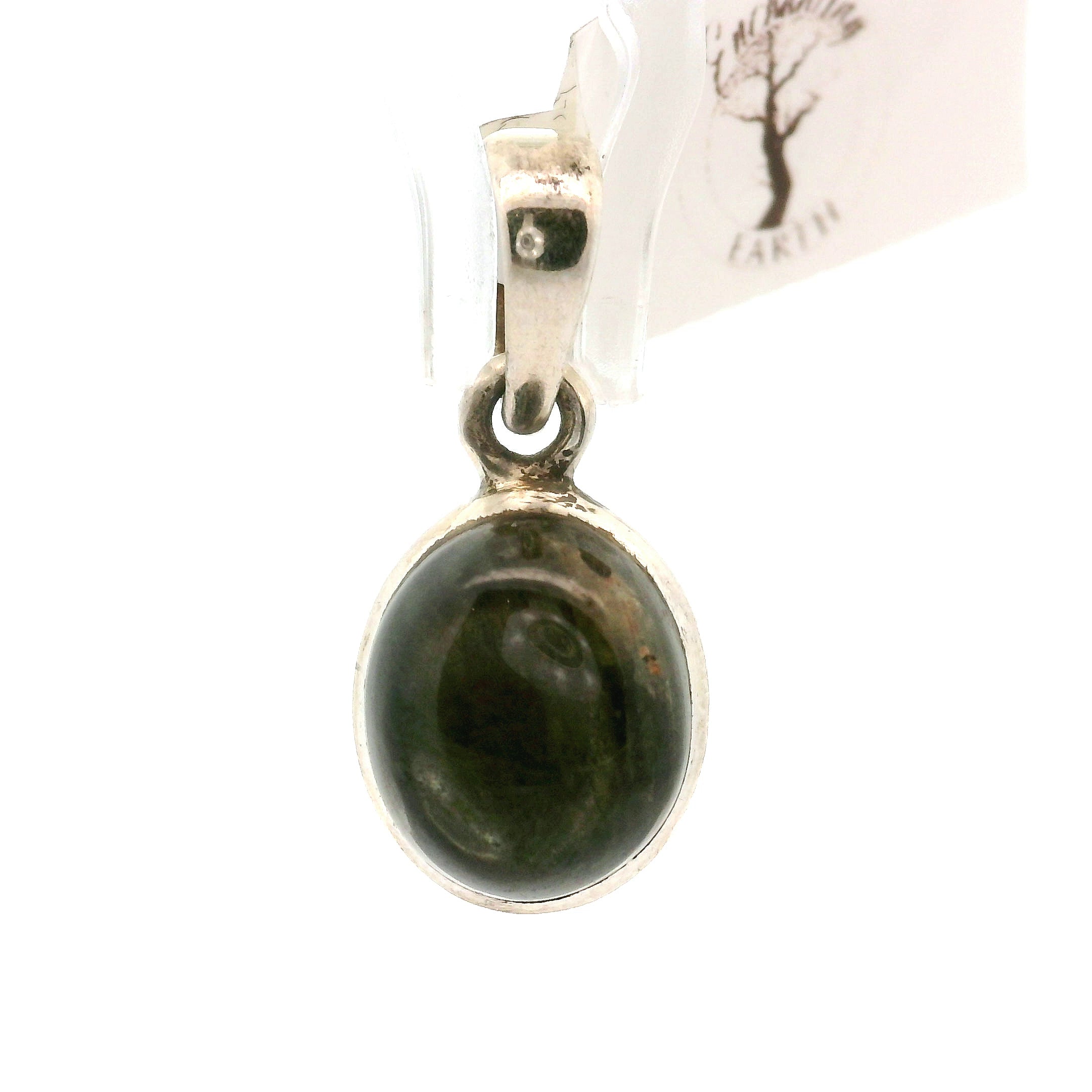 Star Sapphire Pendant .925 Silver for Good Luck, Prosperity and Protection