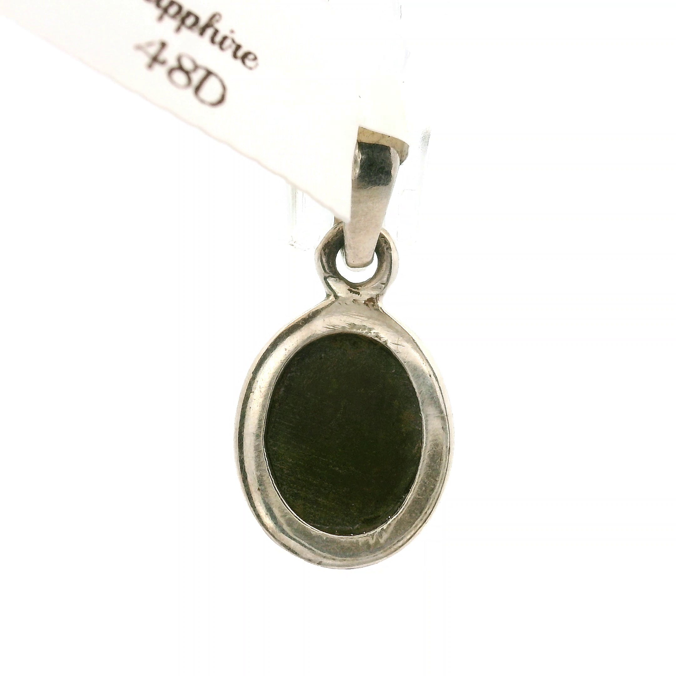 Star Sapphire Pendant .925 Silver for Good Luck, Prosperity and Protection