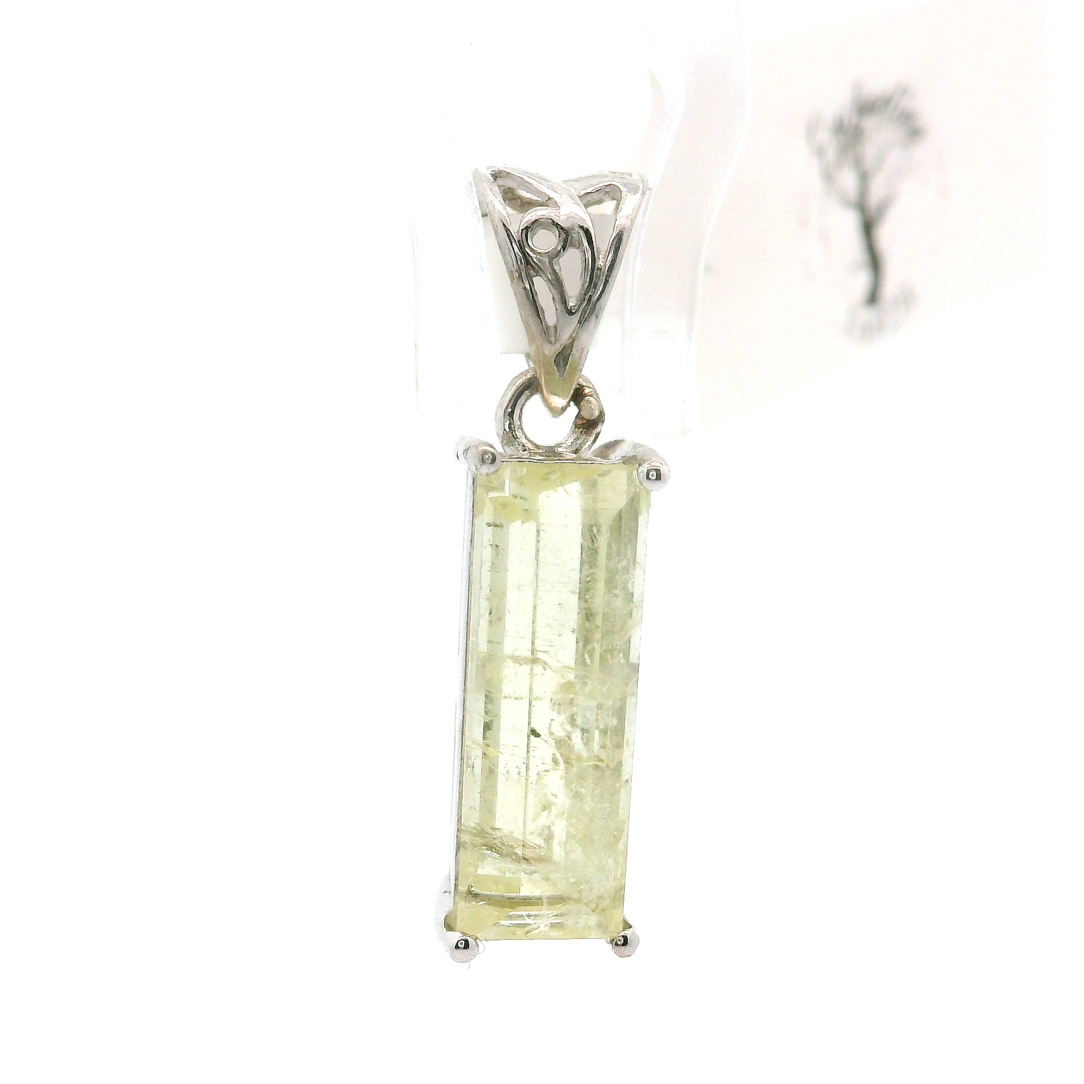 Braziliante Mina Gerais Pendants .925 Silver for Focus and Enhancing Joy