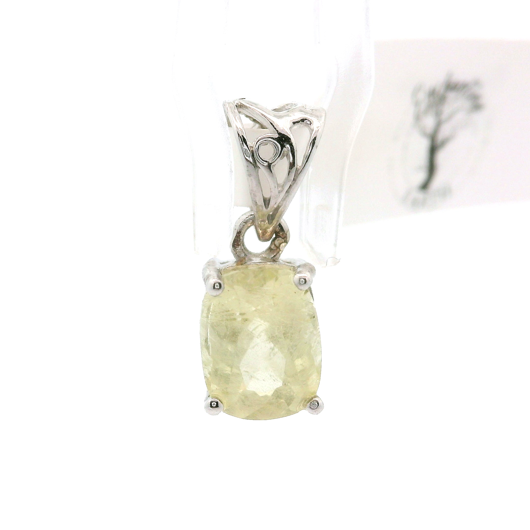 Braziliante Mina Gerais Pendants .925 Silver for Focus and Enhancing Joy