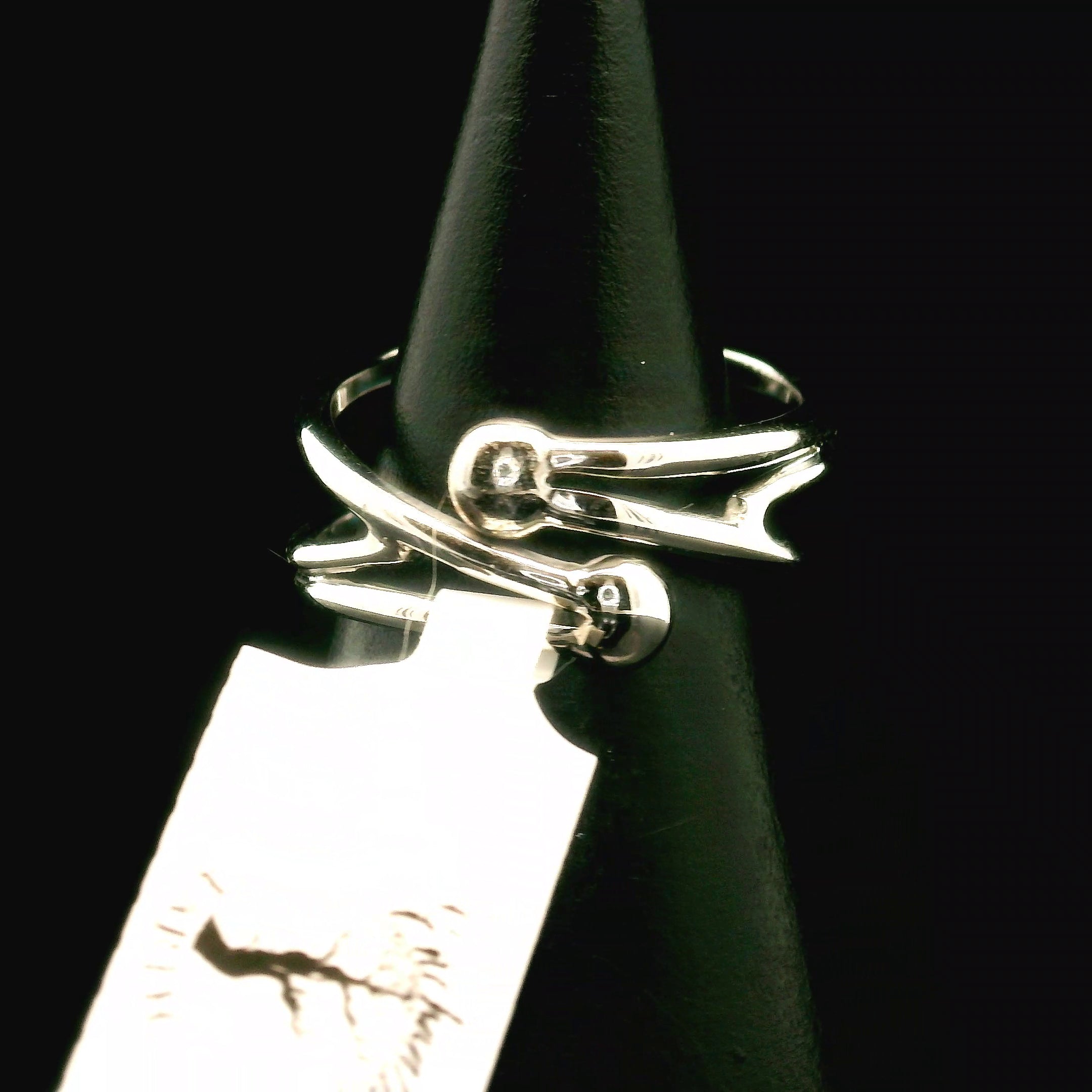 Hemimorphite Midi Cuff Ring 925 Silver for Enhanced Healing, Protection Against Malicious Intentions & Well-being