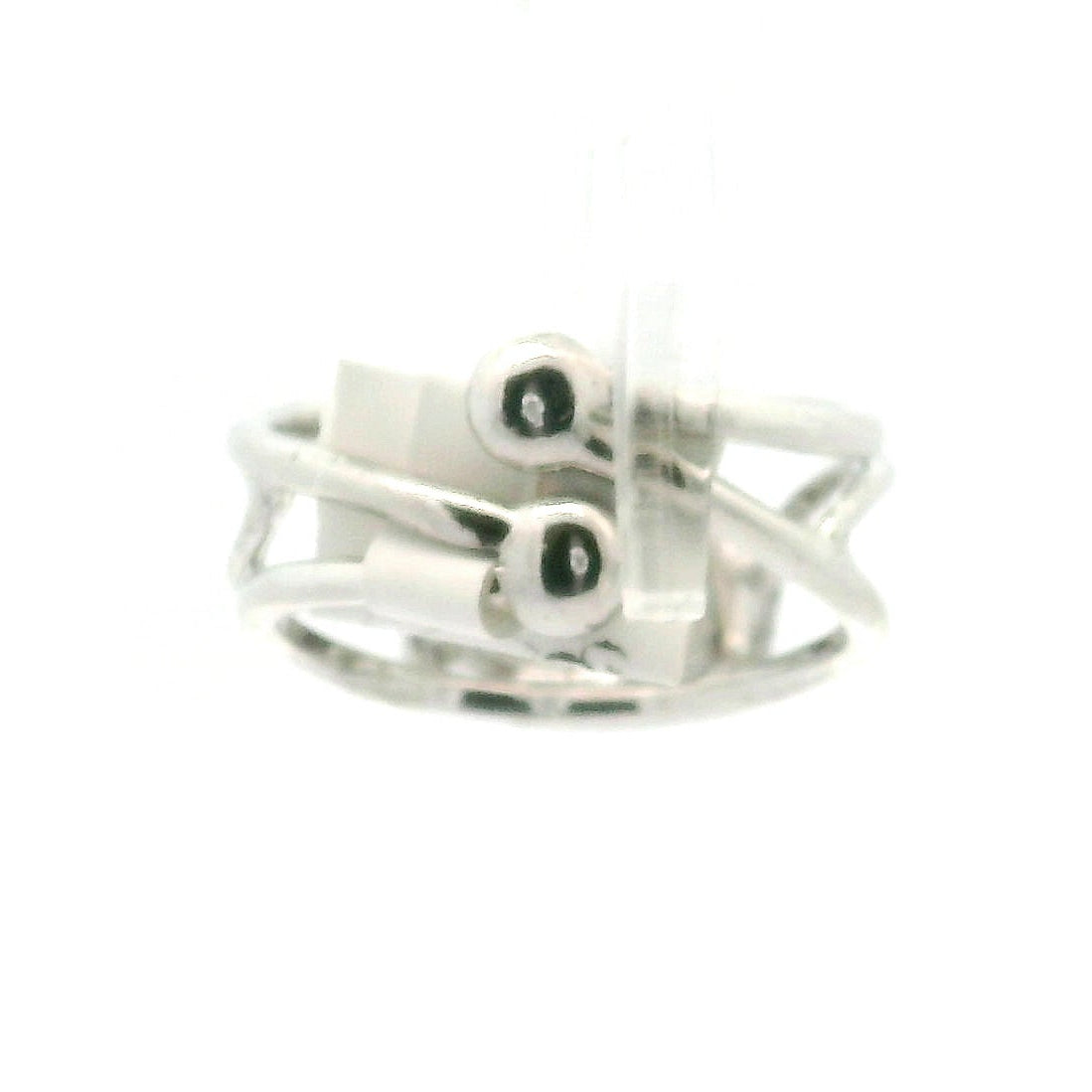 Red Amethyst Midi Cuff Ring .925 Silver for Empowerment