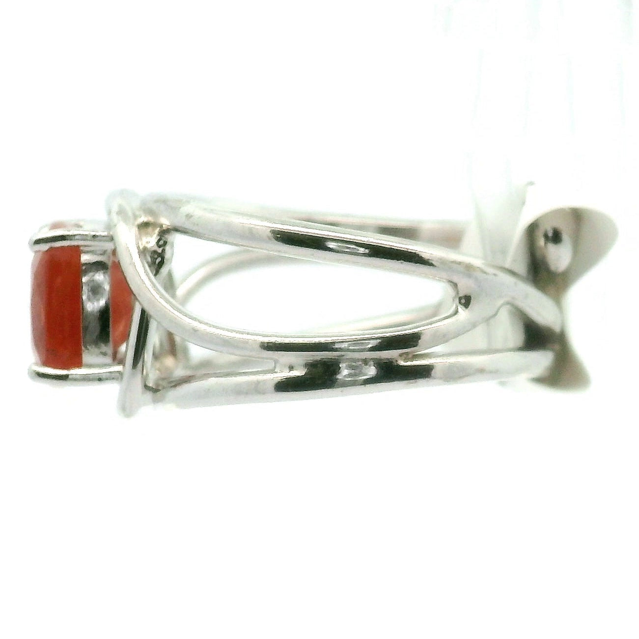 Triplite Cuff Ring 925 Silver for Joy, Love and Empowerment