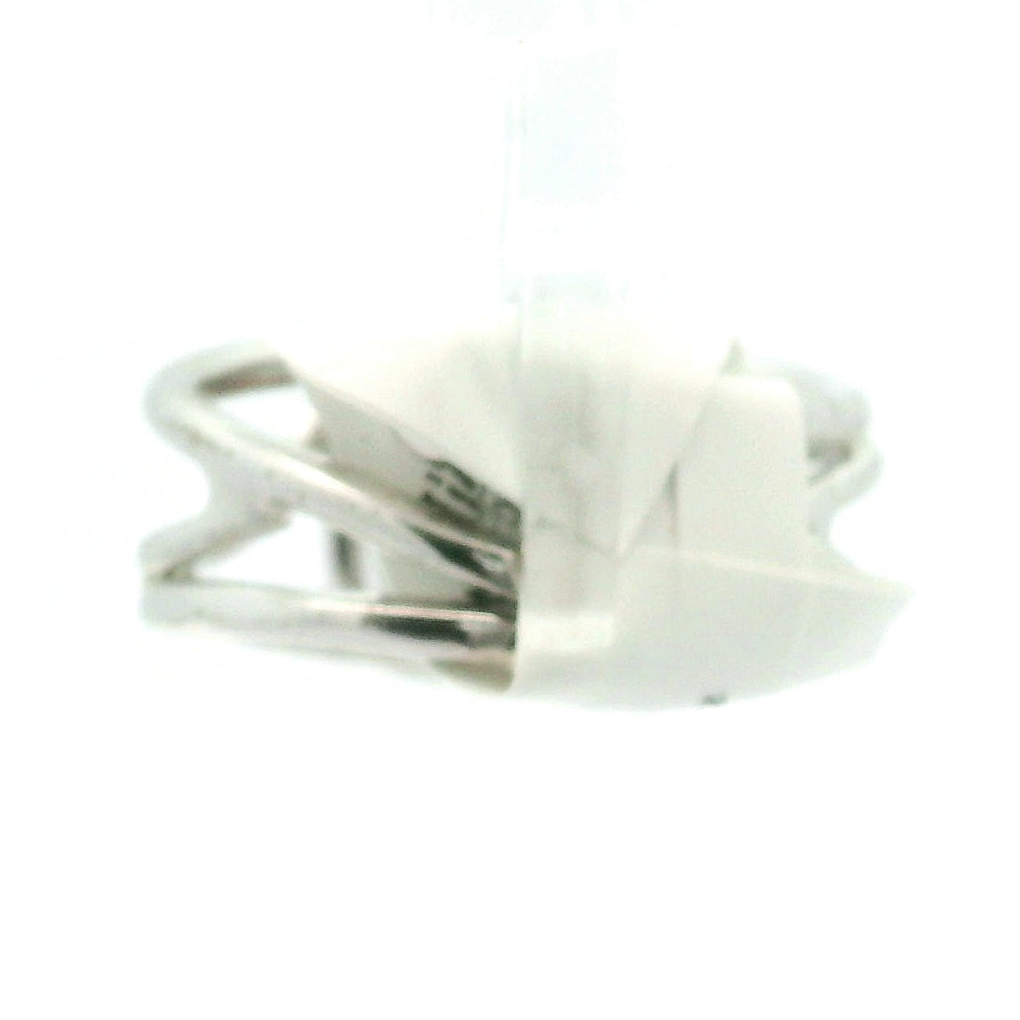 Triplite Cuff Ring 925 Silver for Joy, Love and Empowerment