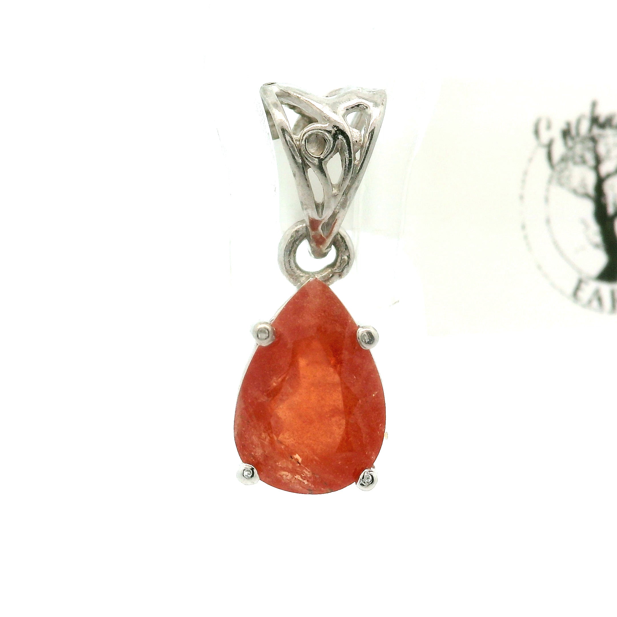 Triplite Pendant 925 Silver for Joy, Love and Empowerment