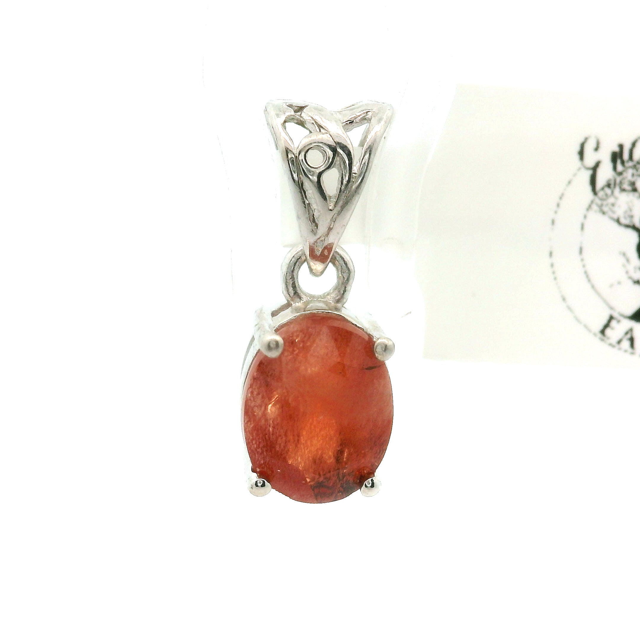 Triplite Pendant 925 Silver for Joy, Love and Empowerment
