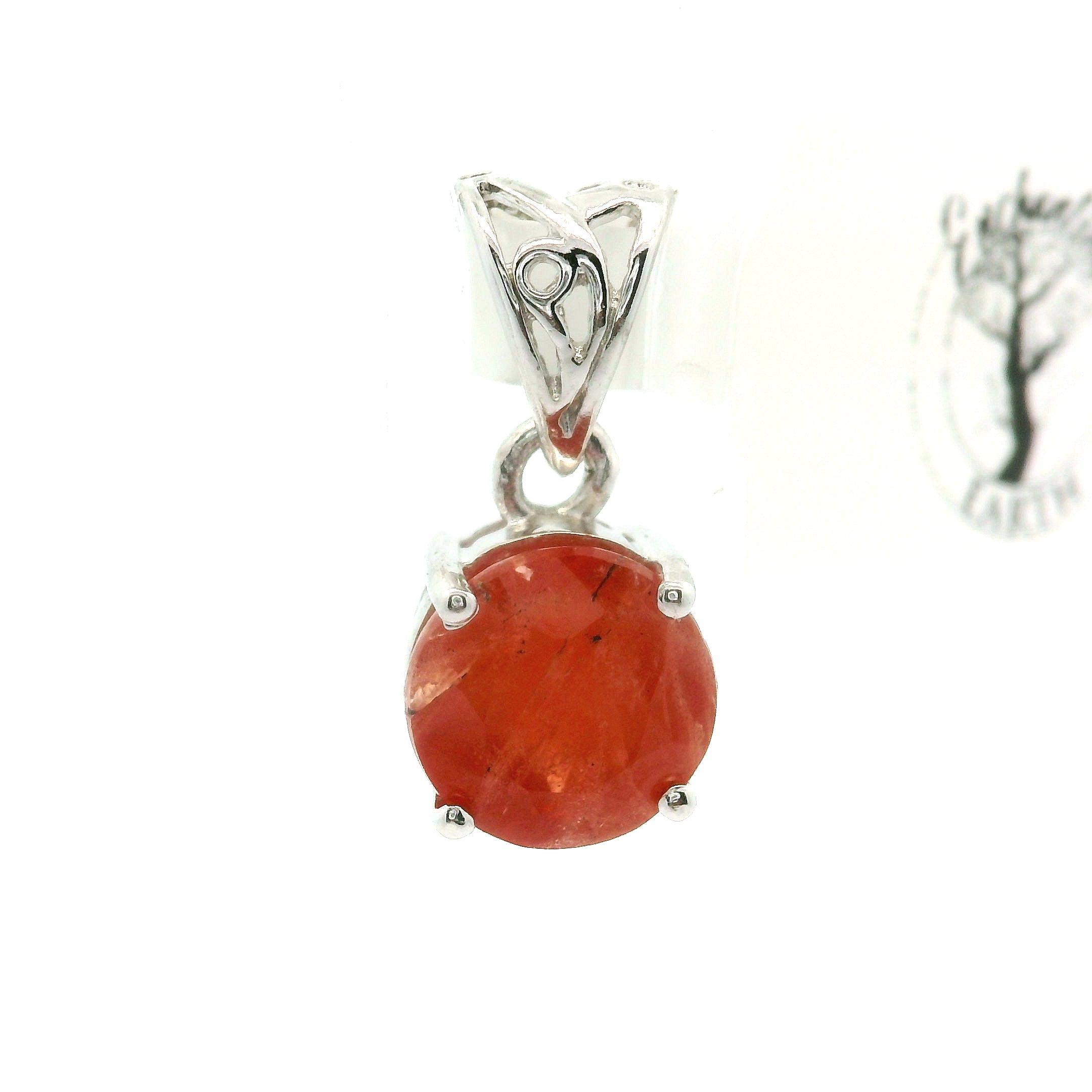 Triplite Pendant 925 Silver for Joy, Love and Empowerment