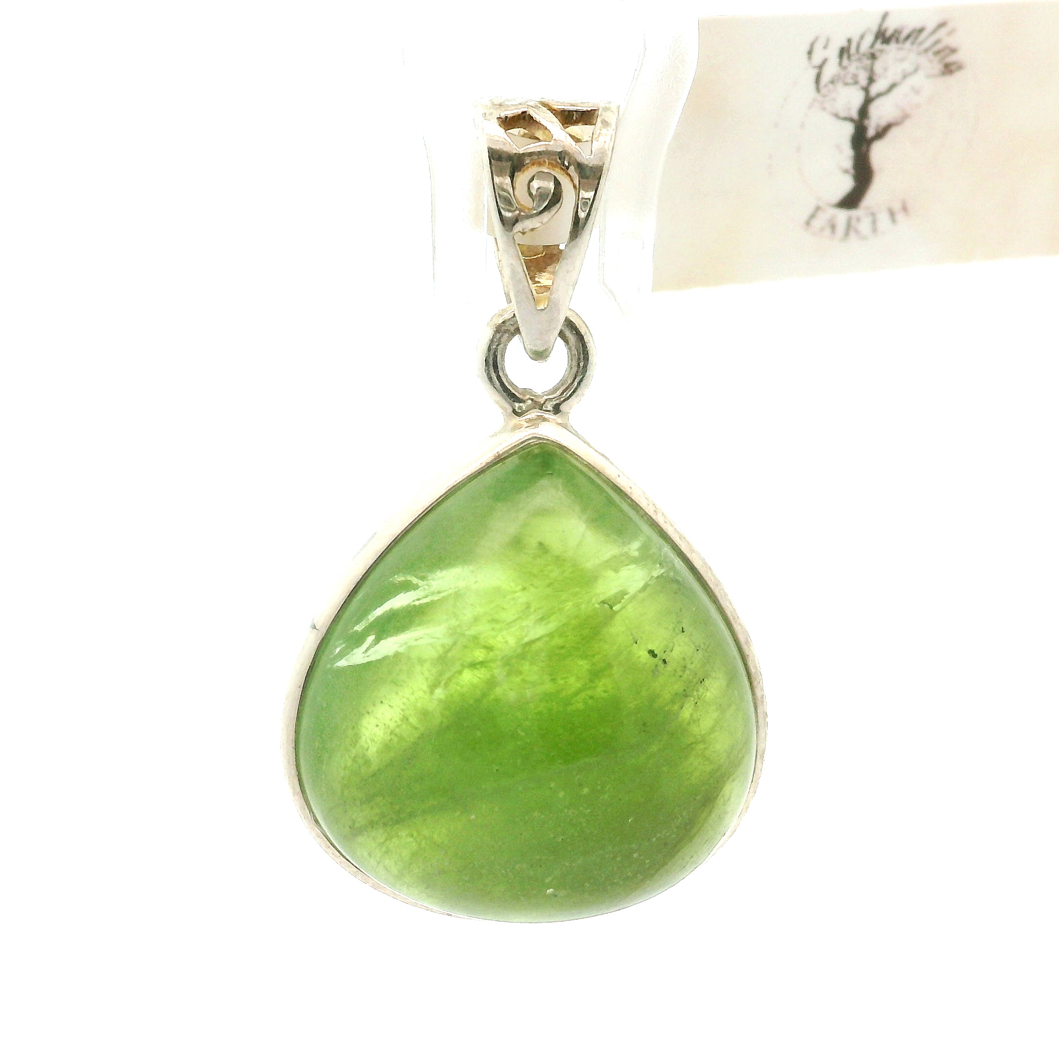Peridot Pendants .925 Silver for Good Luck and Prosperity