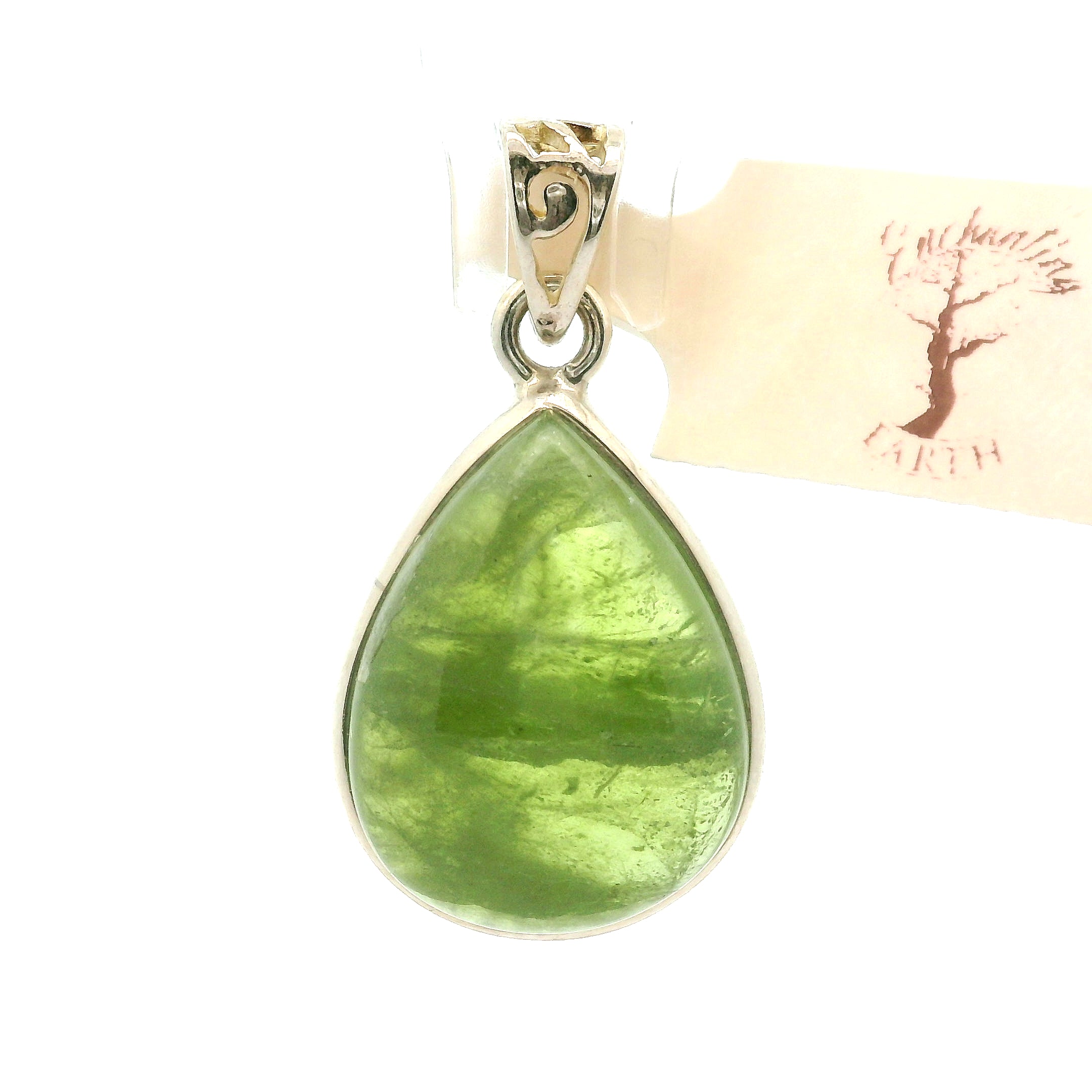Peridot Pendants .925 Silver for Good Luck and Prosperity