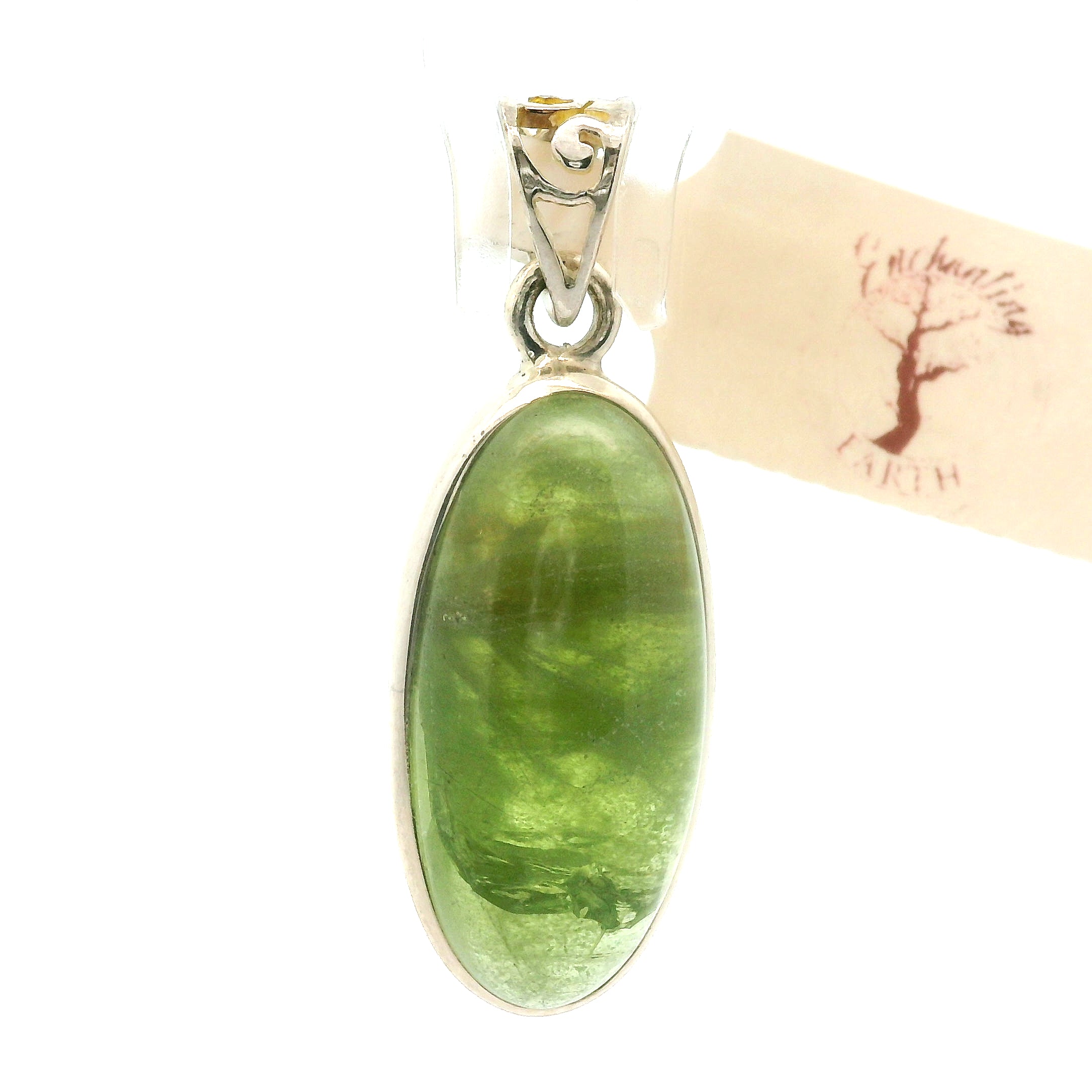 Peridot Pendants .925 Silver for Good Luck and Prosperity