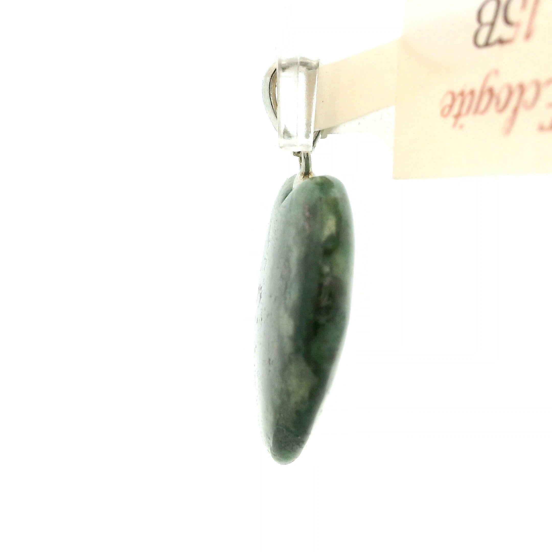 Eclogite Pendant .925 Silver for Resilience and Emotional Balance