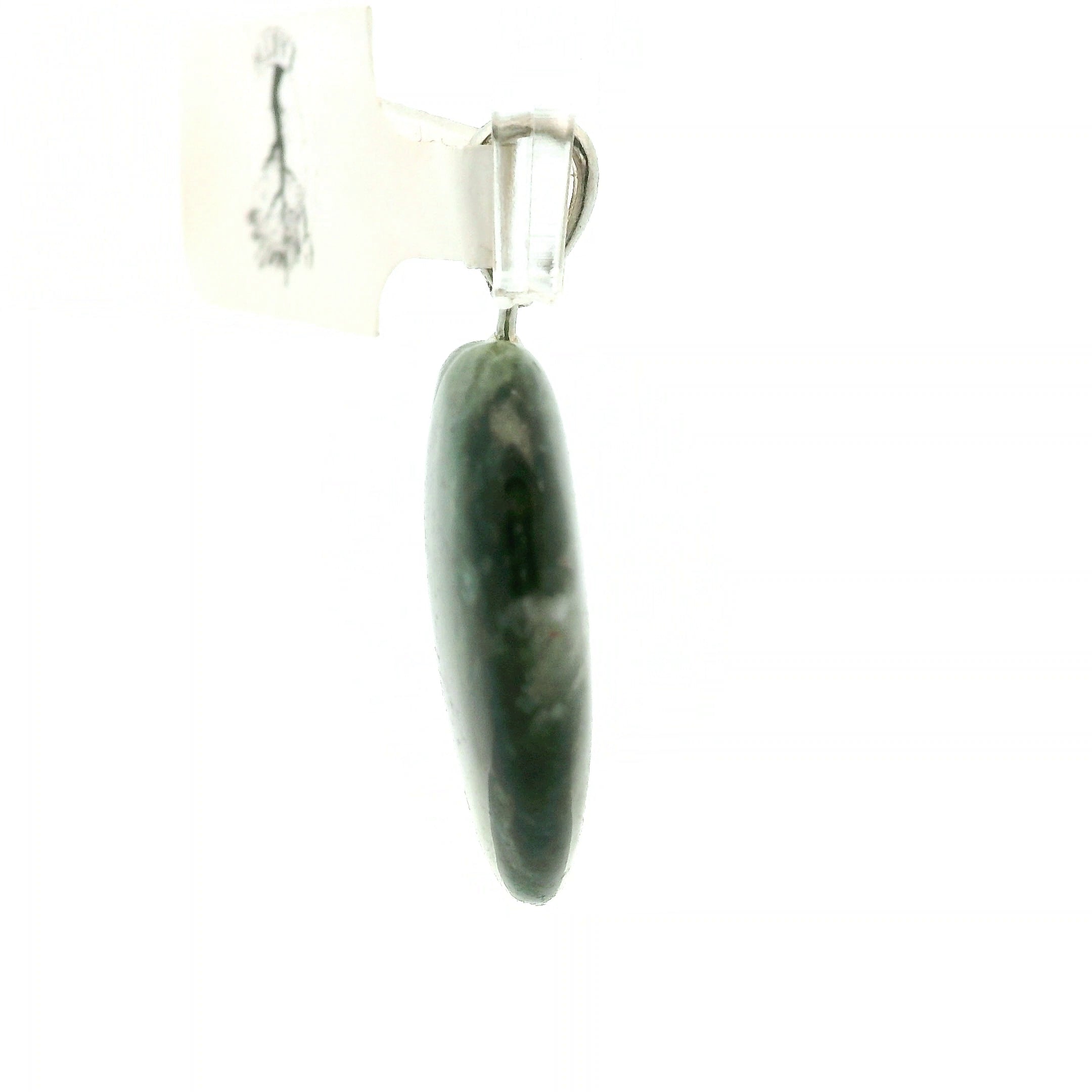 Eclogite Pendant .925 Silver for Resilience and Emotional Balance