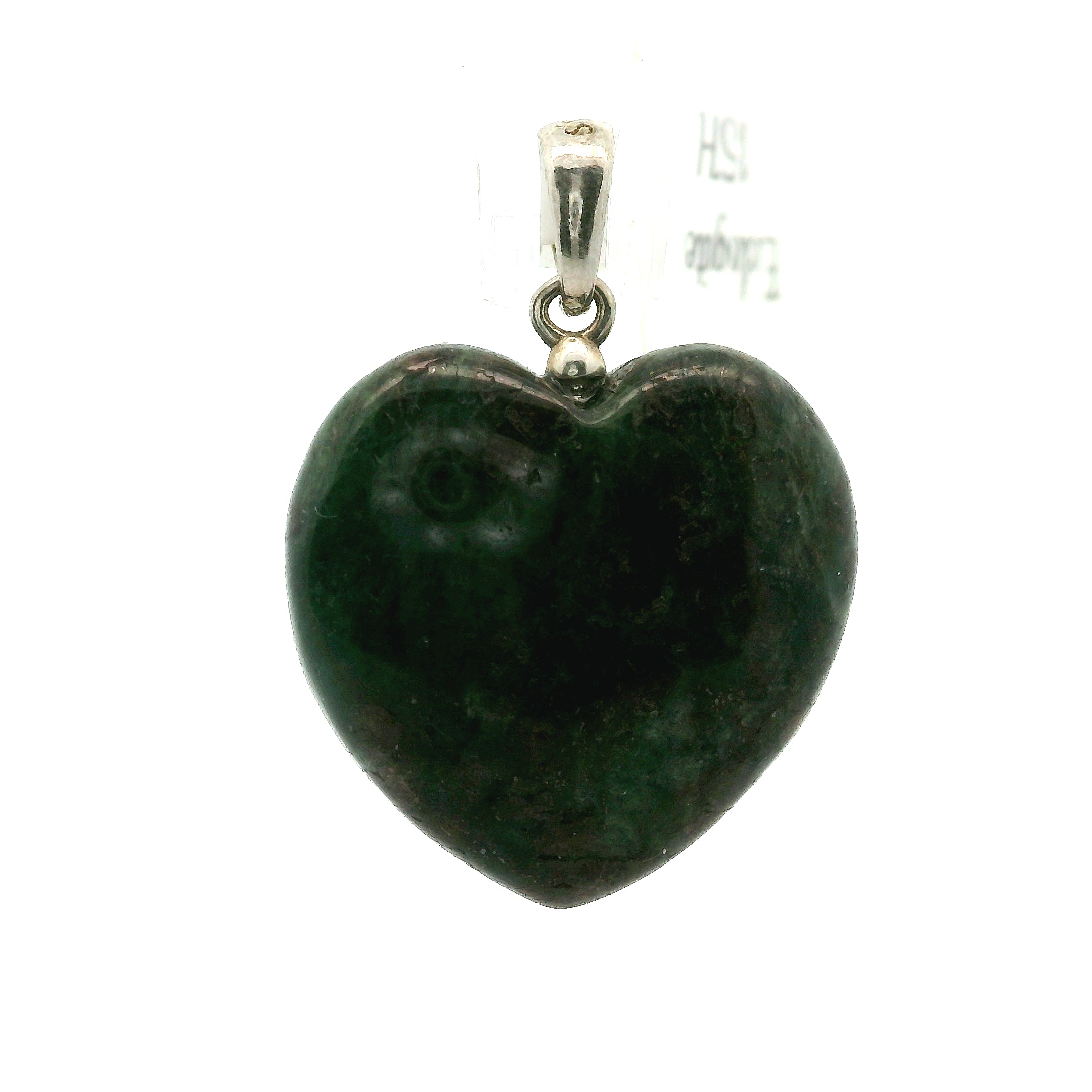 Eclogite Pendant .925 Silver for Resilience and Emotional Balance