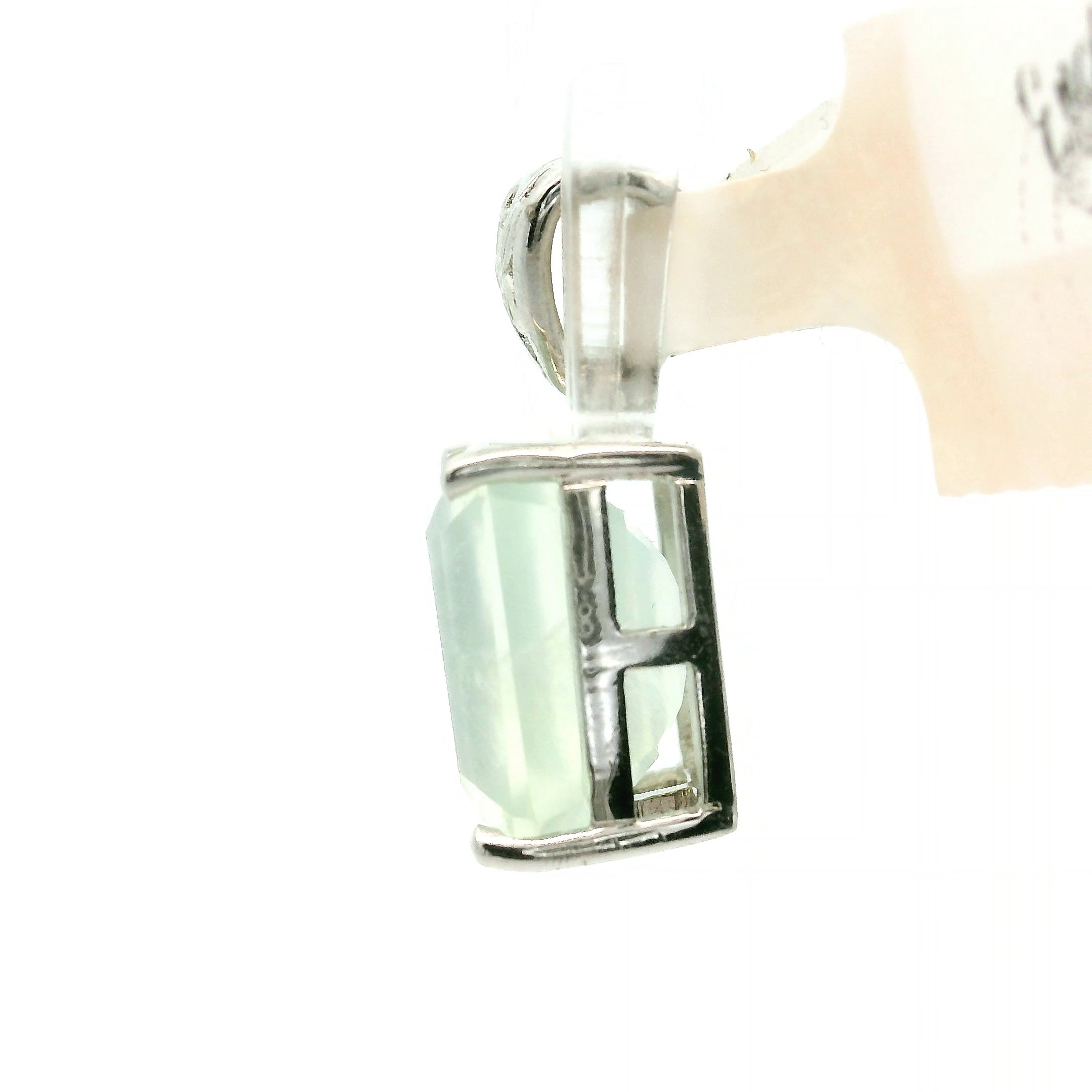 Australian Prehnite Pendants .925 Silver for Heart Healing and Rejuvenation