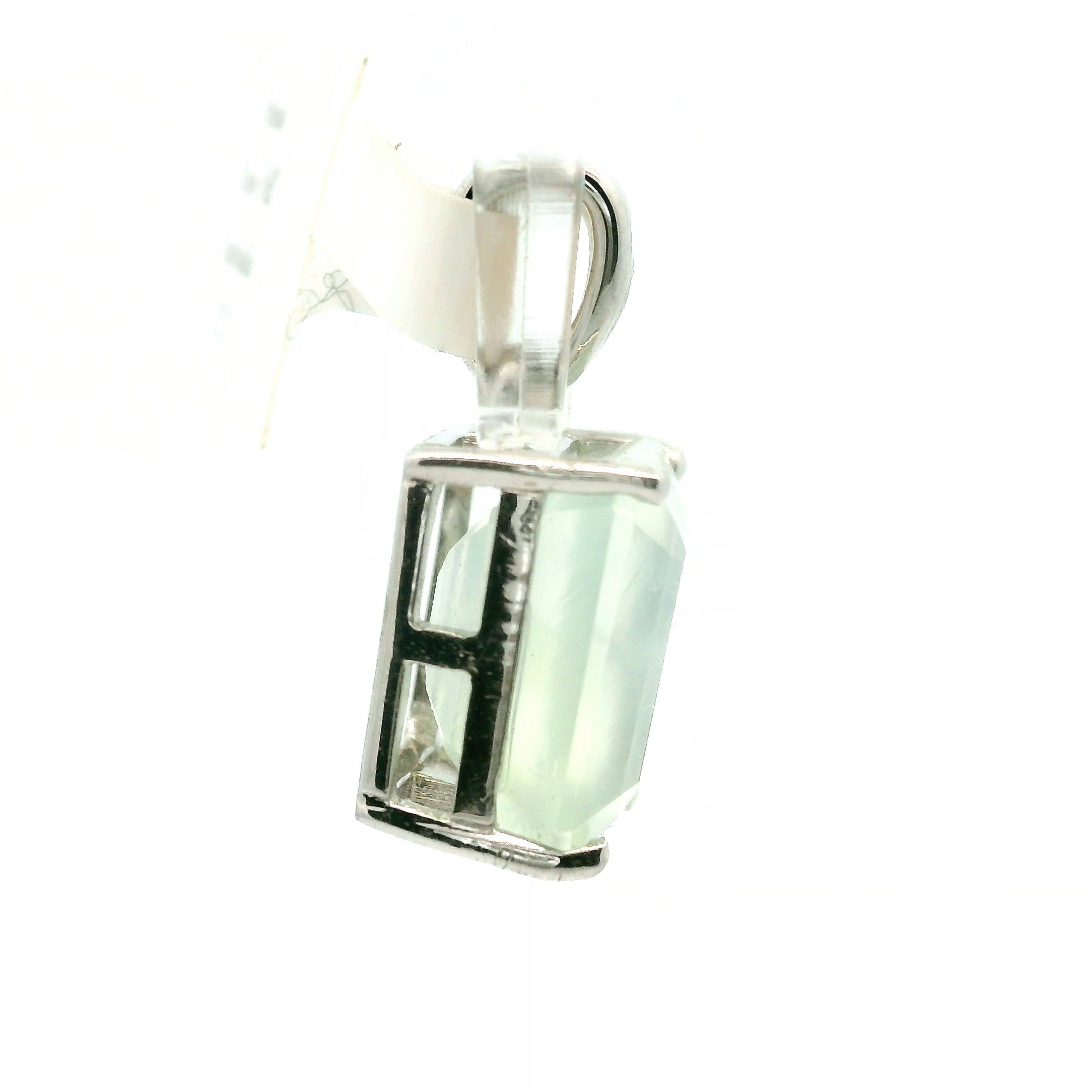 Australian Prehnite Pendants .925 Silver for Heart Healing and Rejuvenation