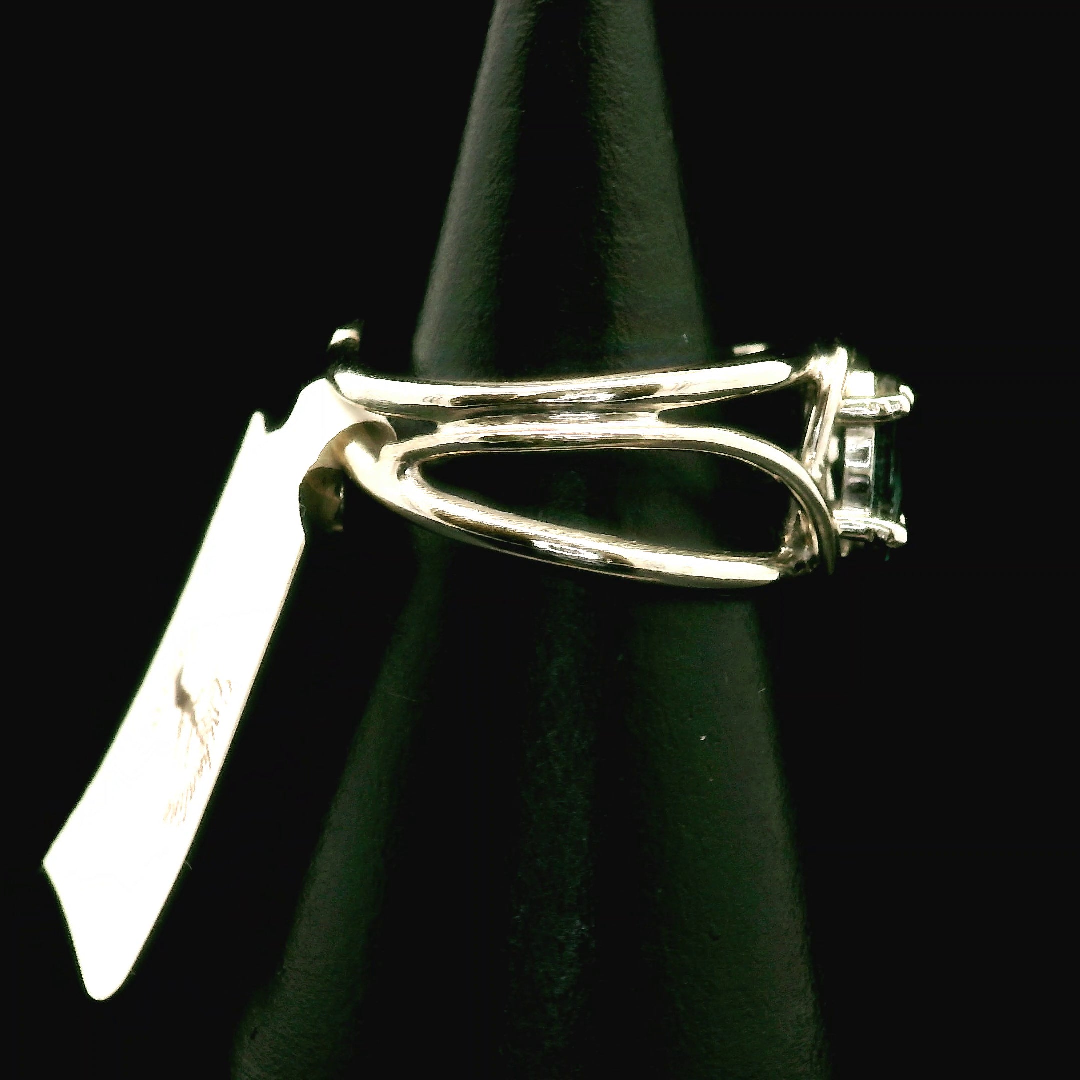 Spinel Midi Cuff Ring .925 Silver for Emotional Healing, Love, Loyalty & Motivation