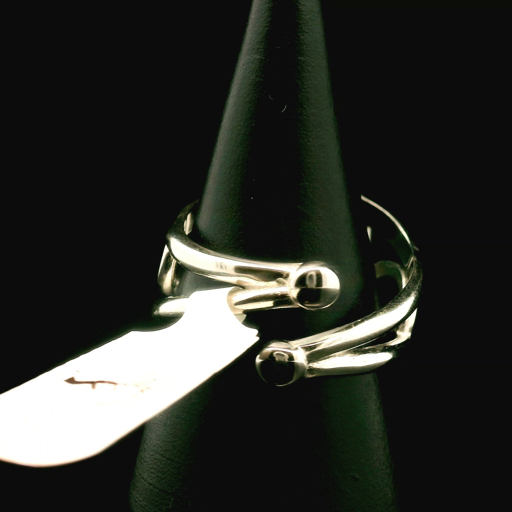 Kingman Turquoise Cuff Ring 925 Silver for Good Luck, Prosperity and Protection