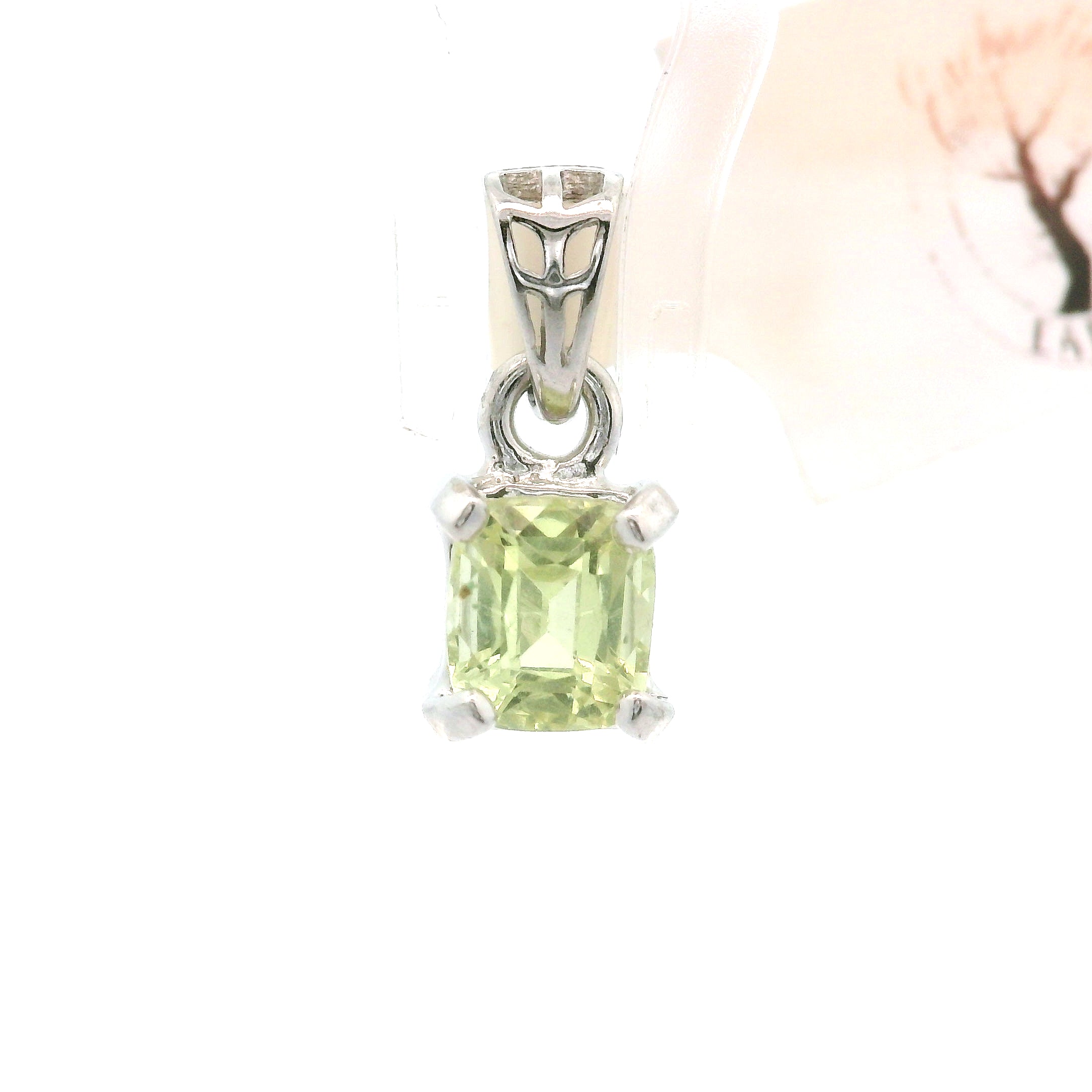 Chrysoberyl Mini Pendants .925 Silver for Protection, Intuition and Abundance