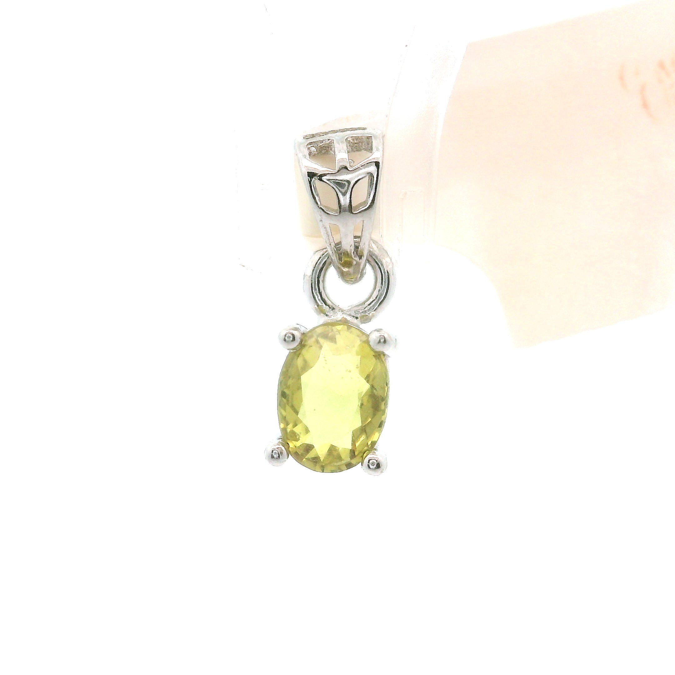 Chrysoberyl Mini Pendants .925 Silver for Protection, Intuition and Abundance
