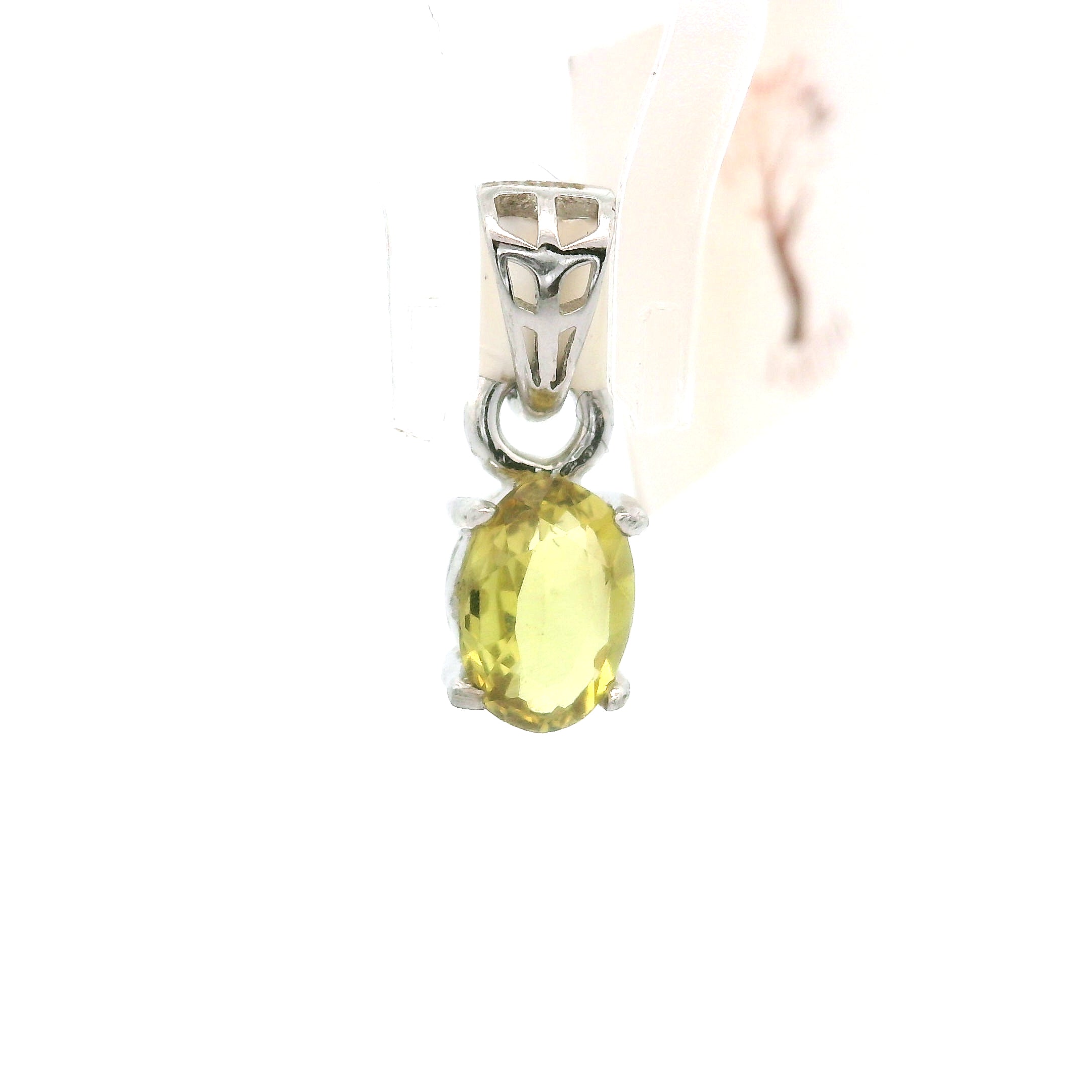 Chrysoberyl Mini Pendants .925 Silver for Protection, Intuition and Abundance