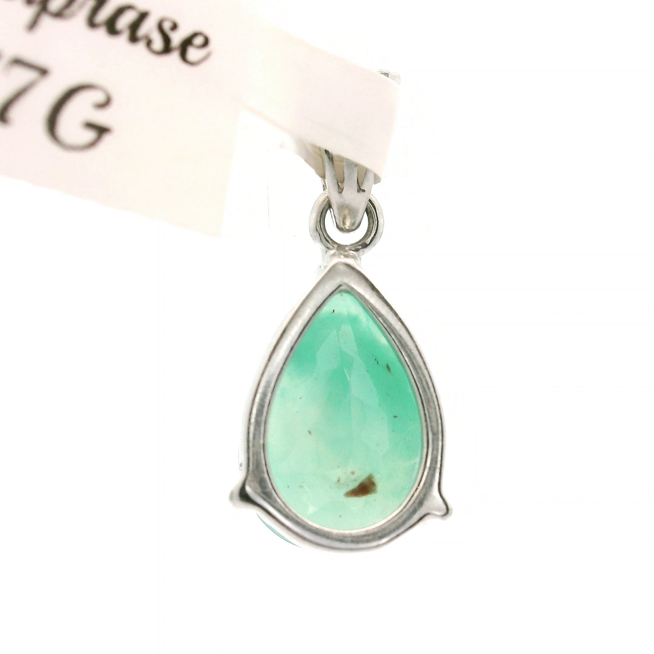 Aquaprase Pendant .925 Silver for Soul Growth and Deep Restoring