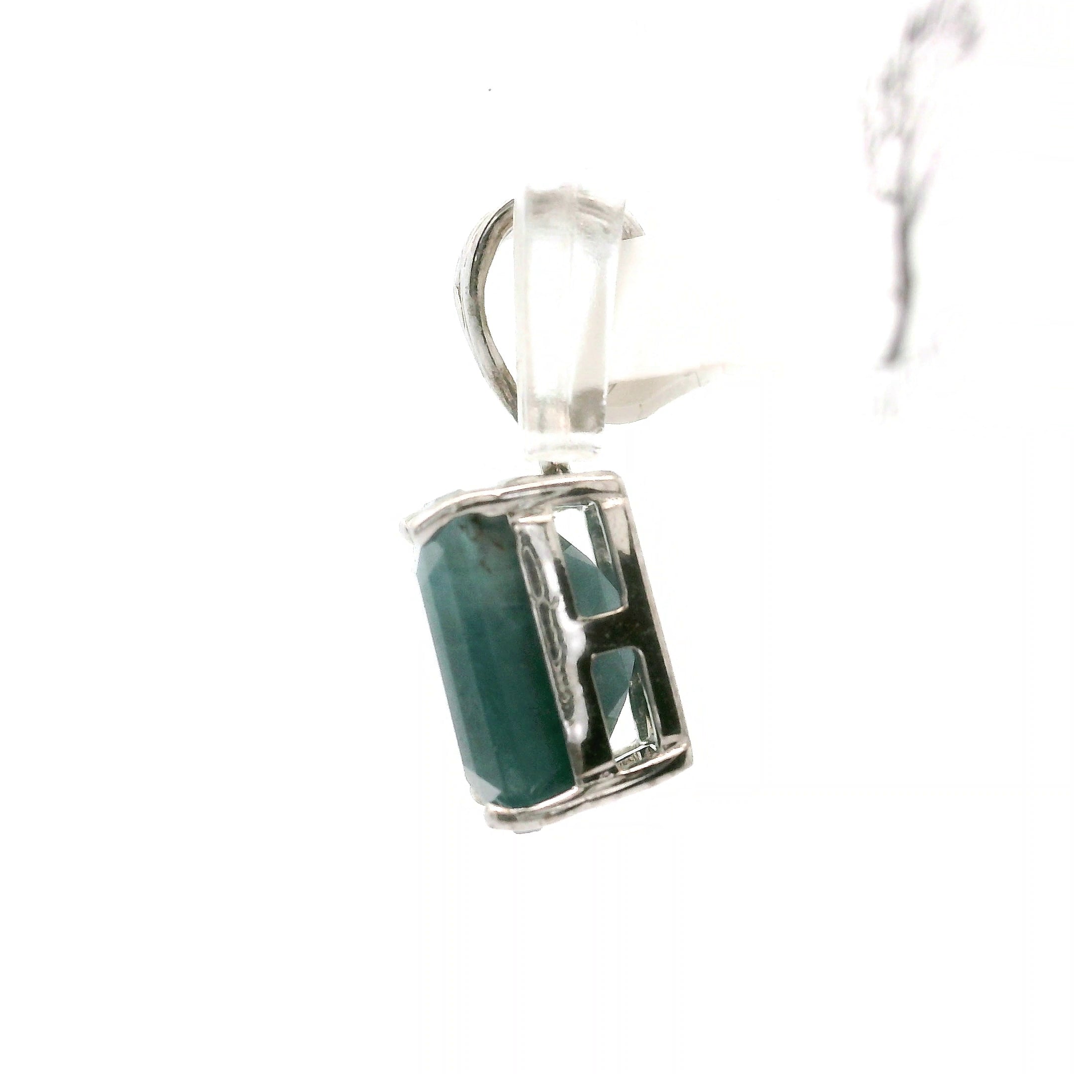 Madagascar Sapphirine Pendant .925 Silver For Knowledge and Self-Cultivation