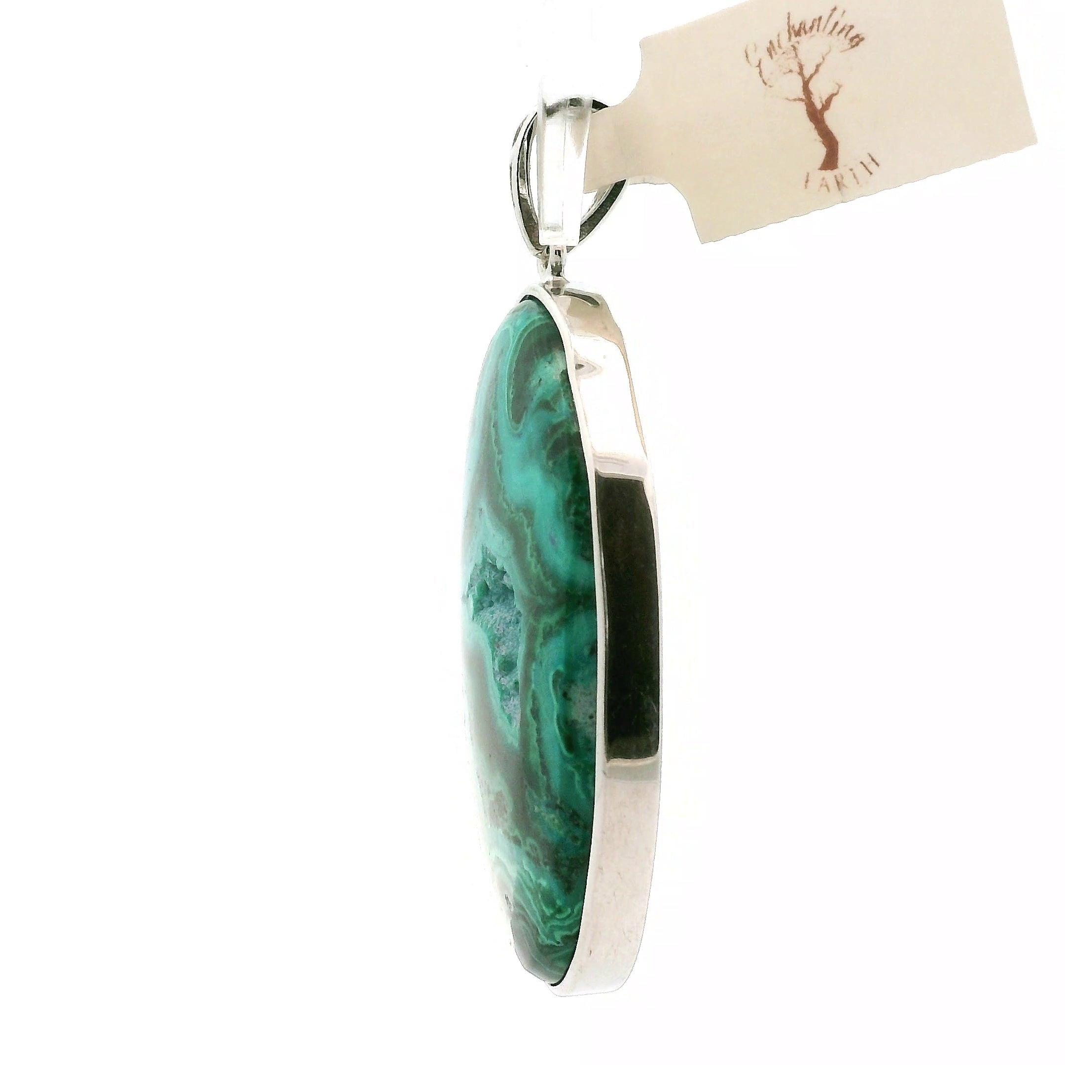 Malachola Pendants .925 Silver for Abundance, Protection and Transformation