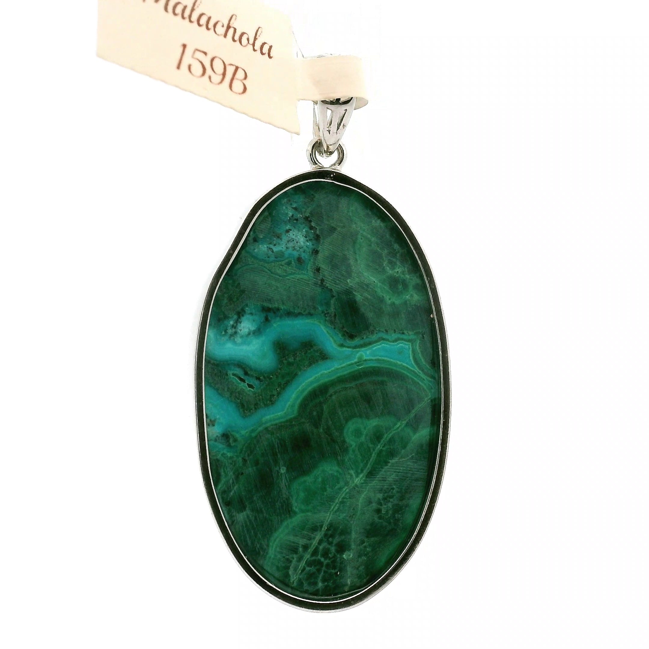 Malachola Pendants .925 Silver for Abundance, Protection and Transformation