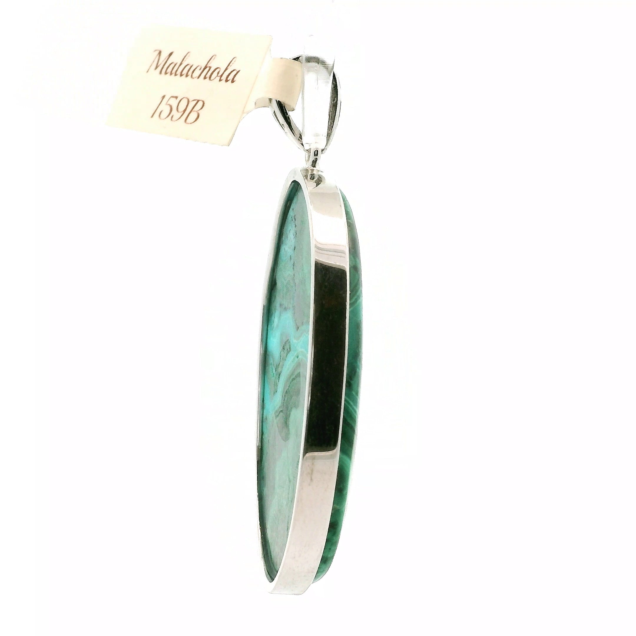 Malachola Pendants .925 Silver for Abundance, Protection and Transformation