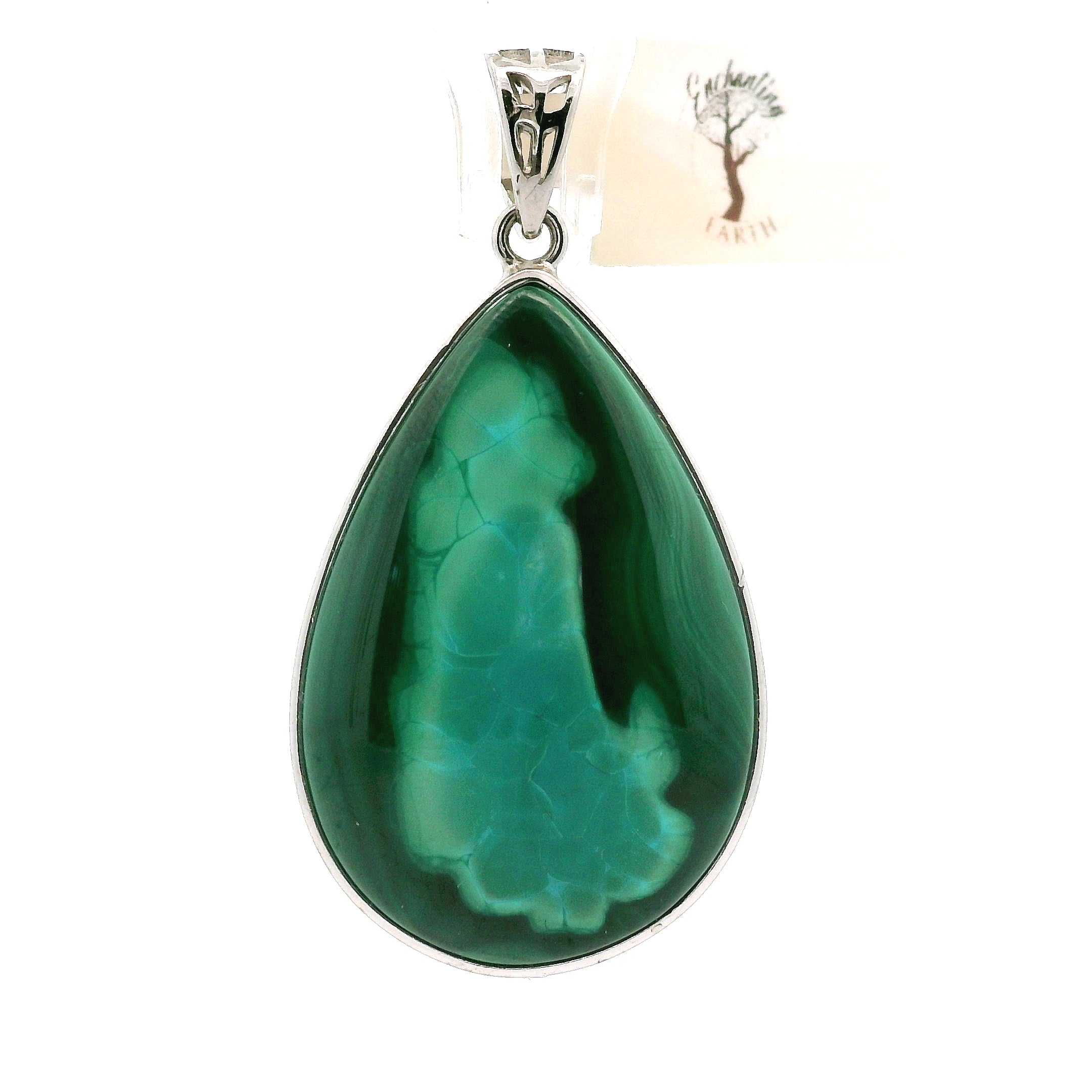 Malachola Pendants .925 Silver for Abundance, Protection and Transformation