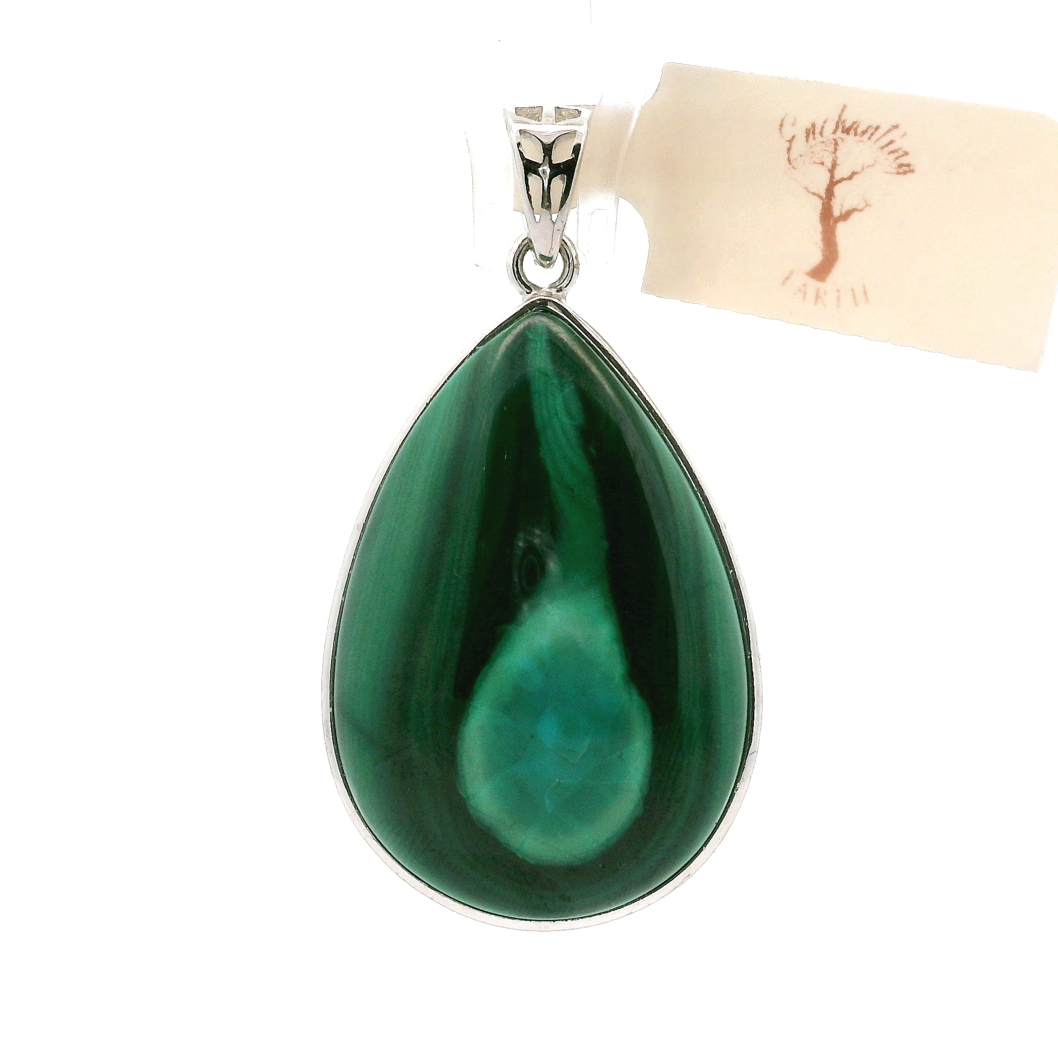 Malachola Pendants .925 Silver for Abundance, Protection and Transformation