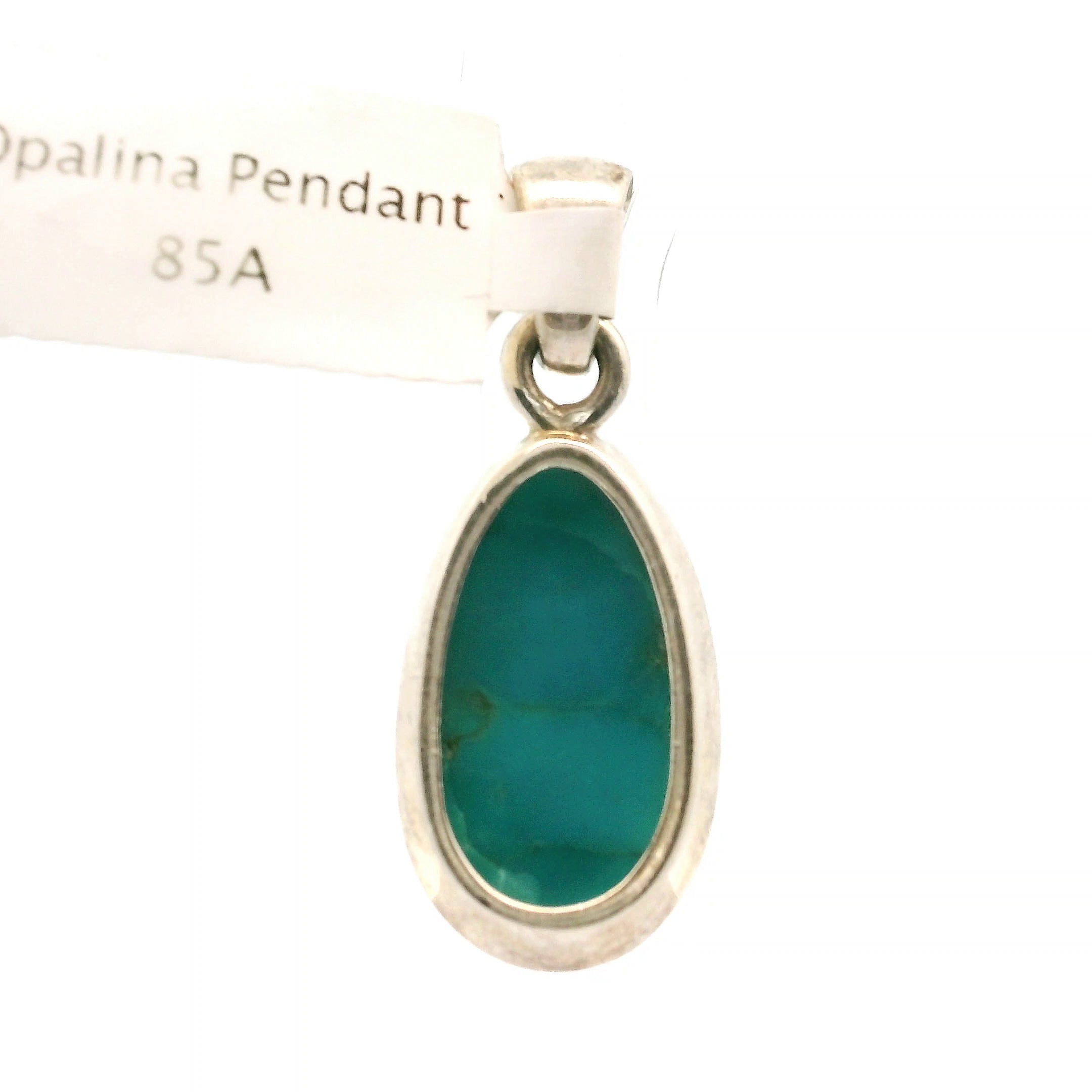 Opalina (Blue Opal) Pendant .925 Silver for Encouraging Surrender to the Divine Will