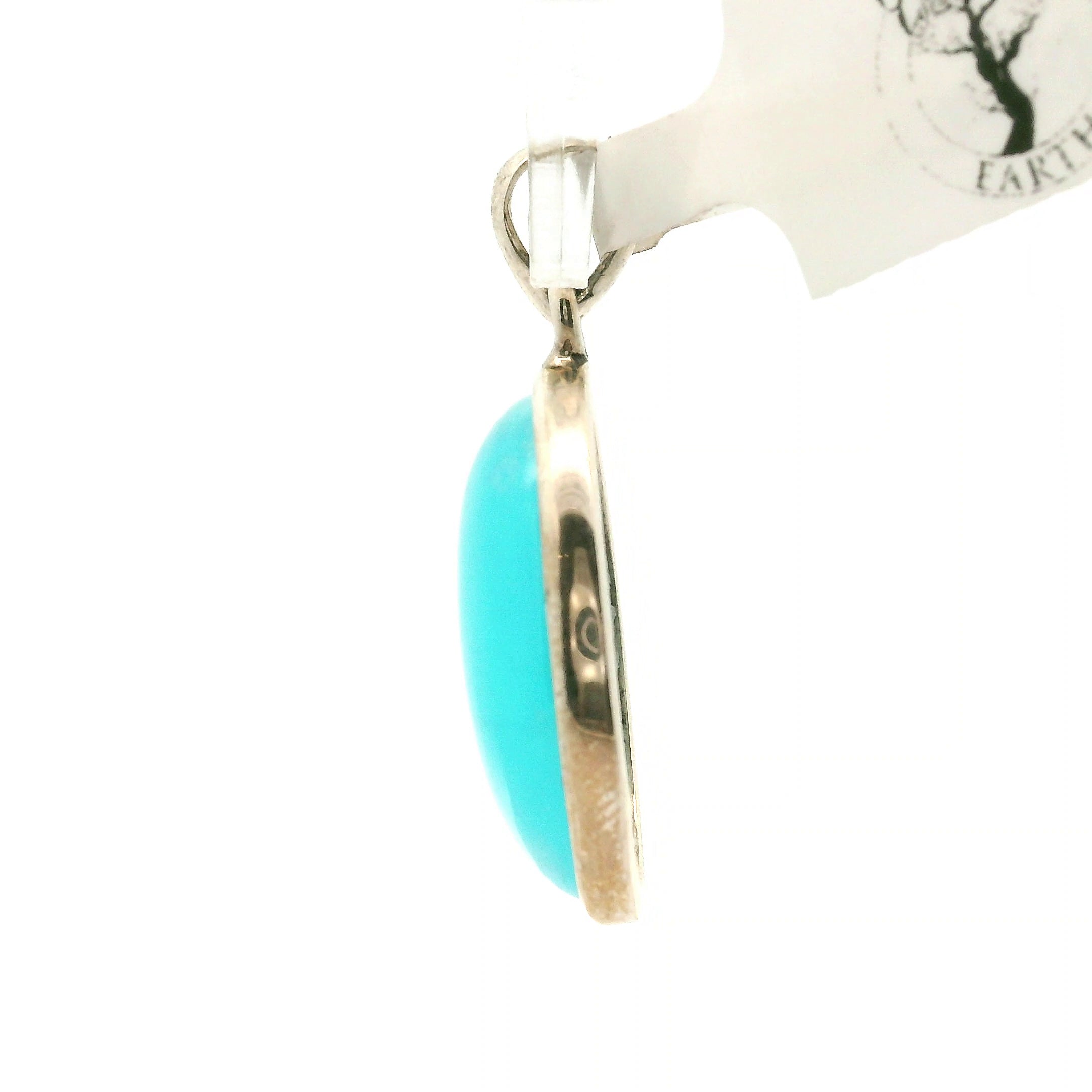 Smithsonite Pendant 925 Silver for Emotional Healing, Compassion and Renewal