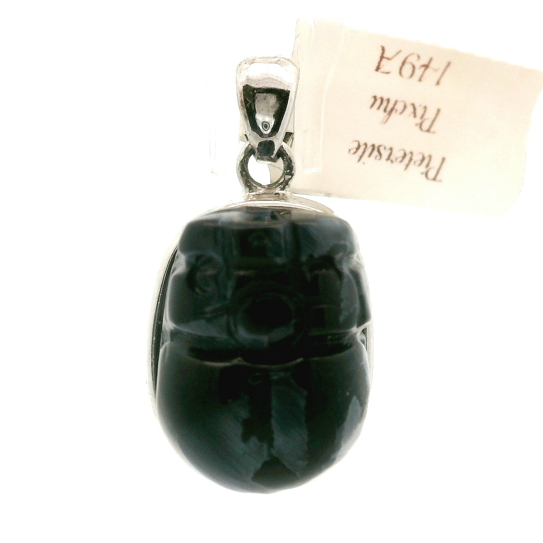 Pietersite Pixiu Pendant .925 Silver for Intuition, Transformation and Willpower