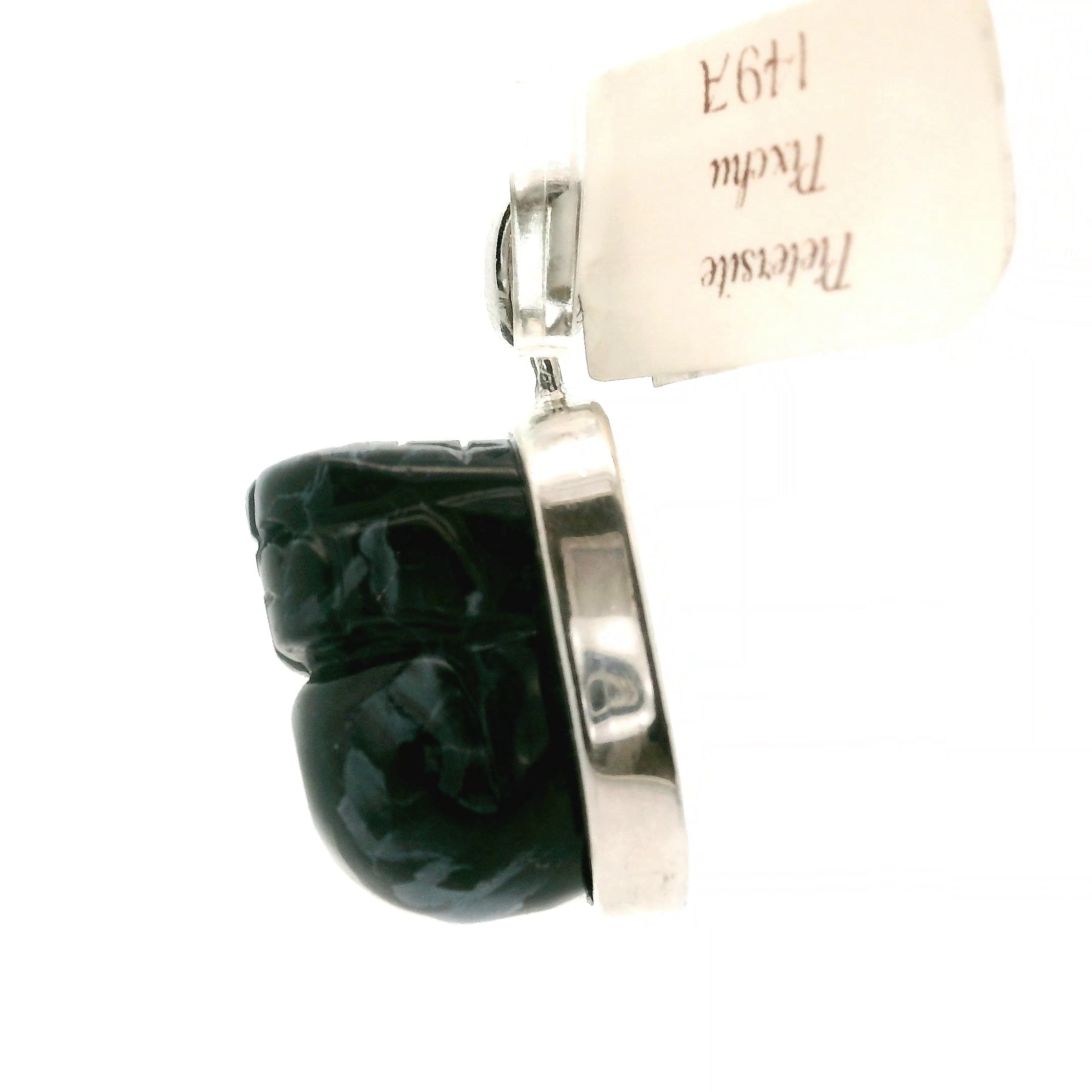 Pietersite Pixiu Pendant .925 Silver for Intuition, Transformation and Willpower