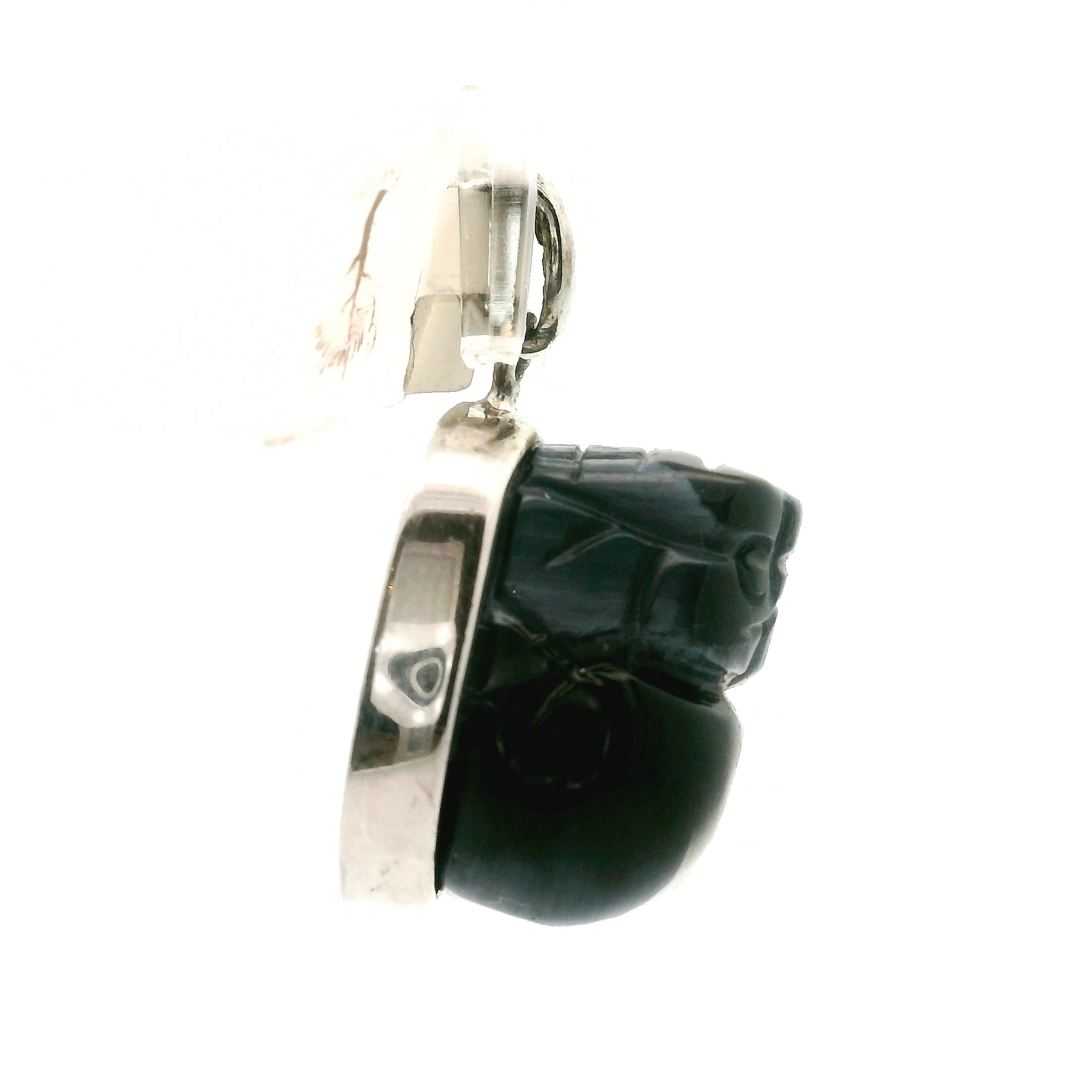 Pietersite Pixiu Pendant .925 Silver for Intuition, Transformation and Willpower