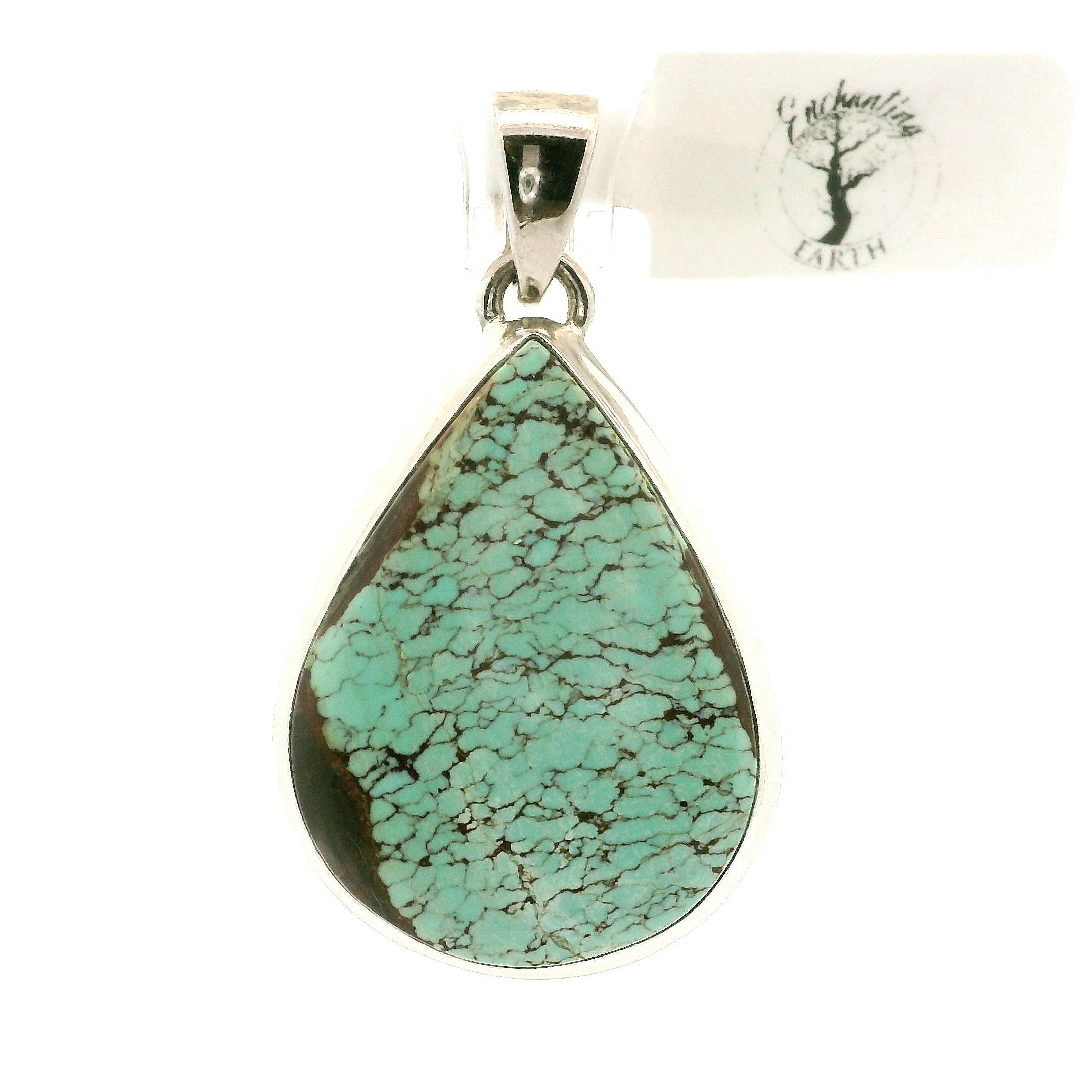 Turquoise Pendants 925 Silver for Good Luck, Prosperity and Protection