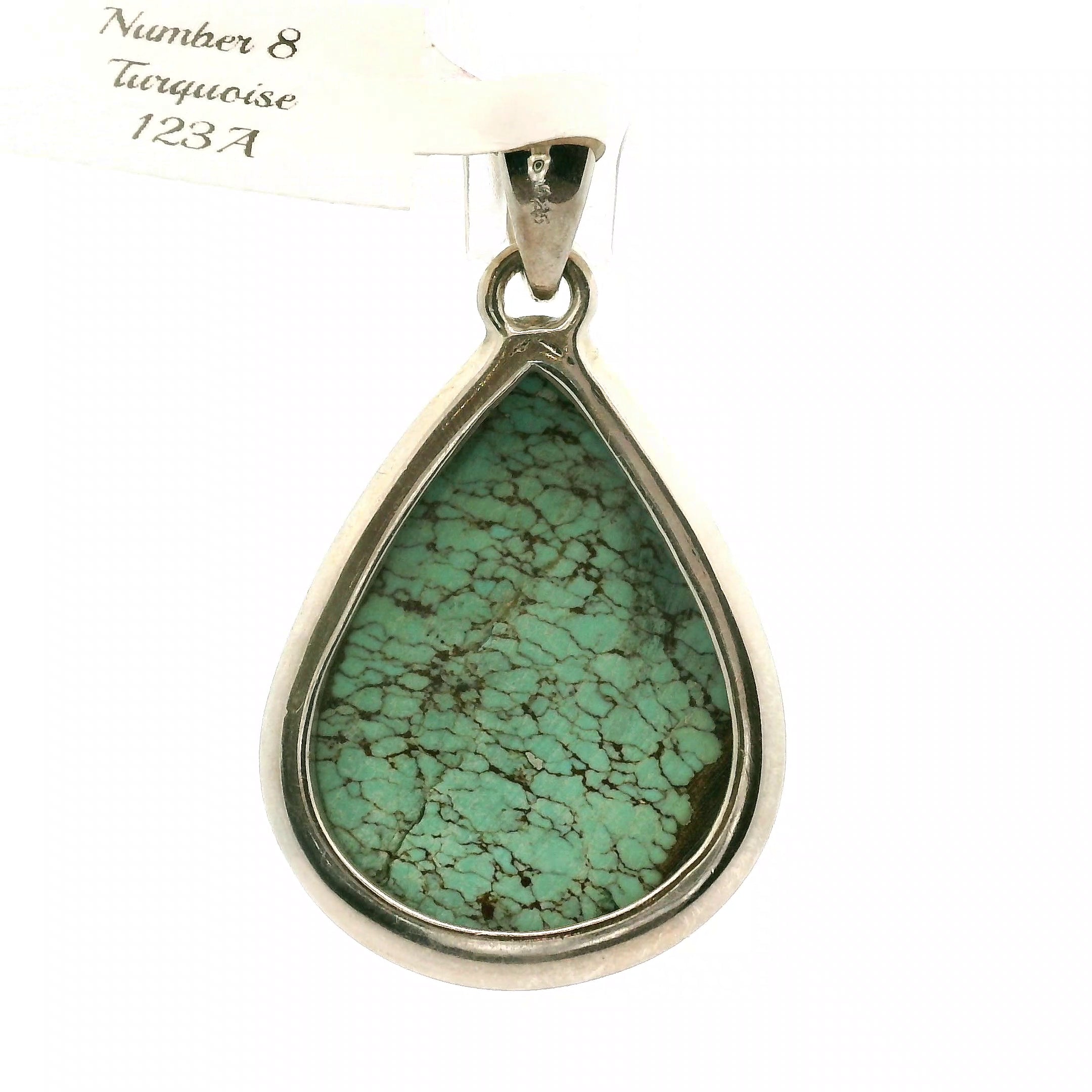 Turquoise Pendants 925 Silver for Good Luck, Prosperity and Protection