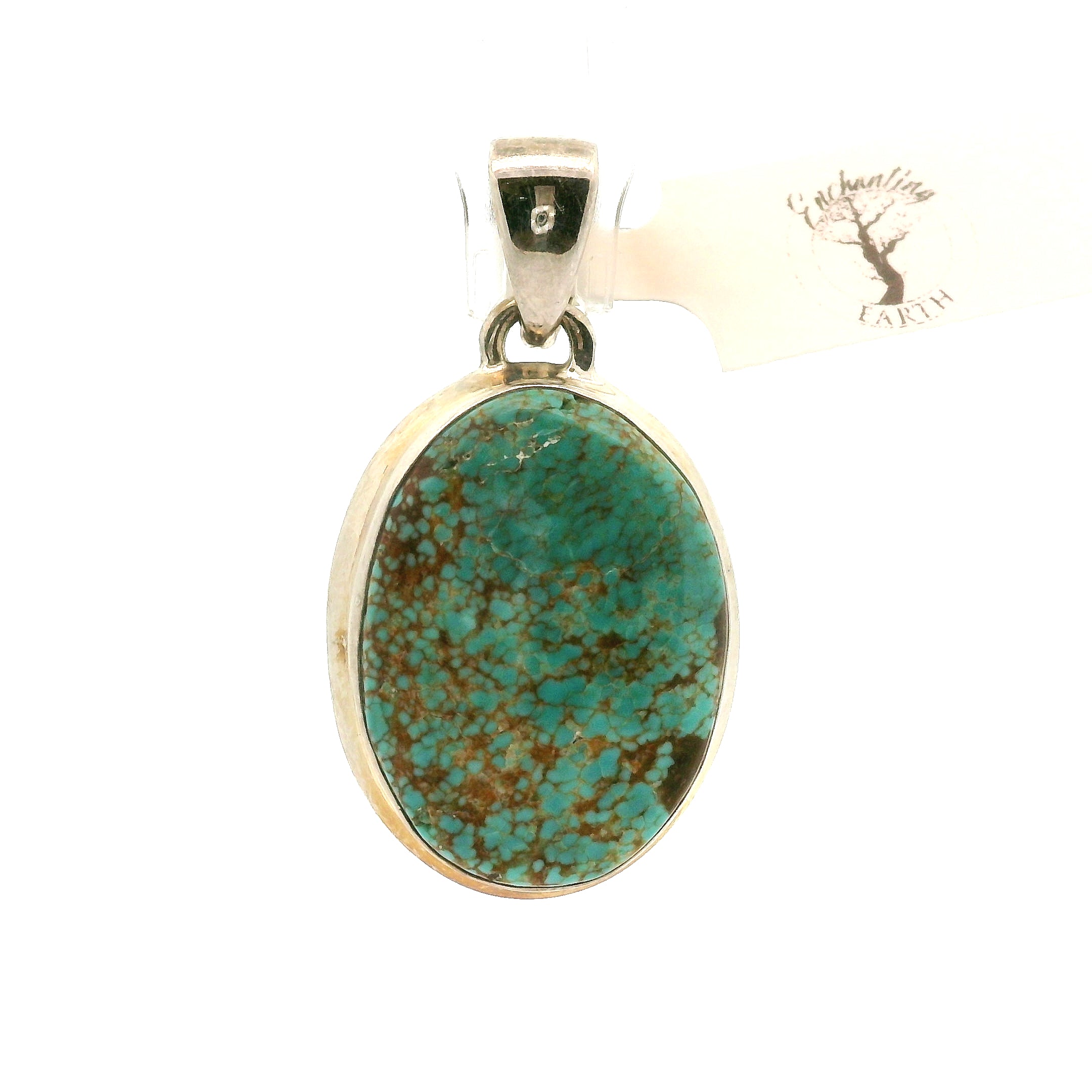 Turquoise Pendants 925 Silver for Good Luck, Prosperity and Protection