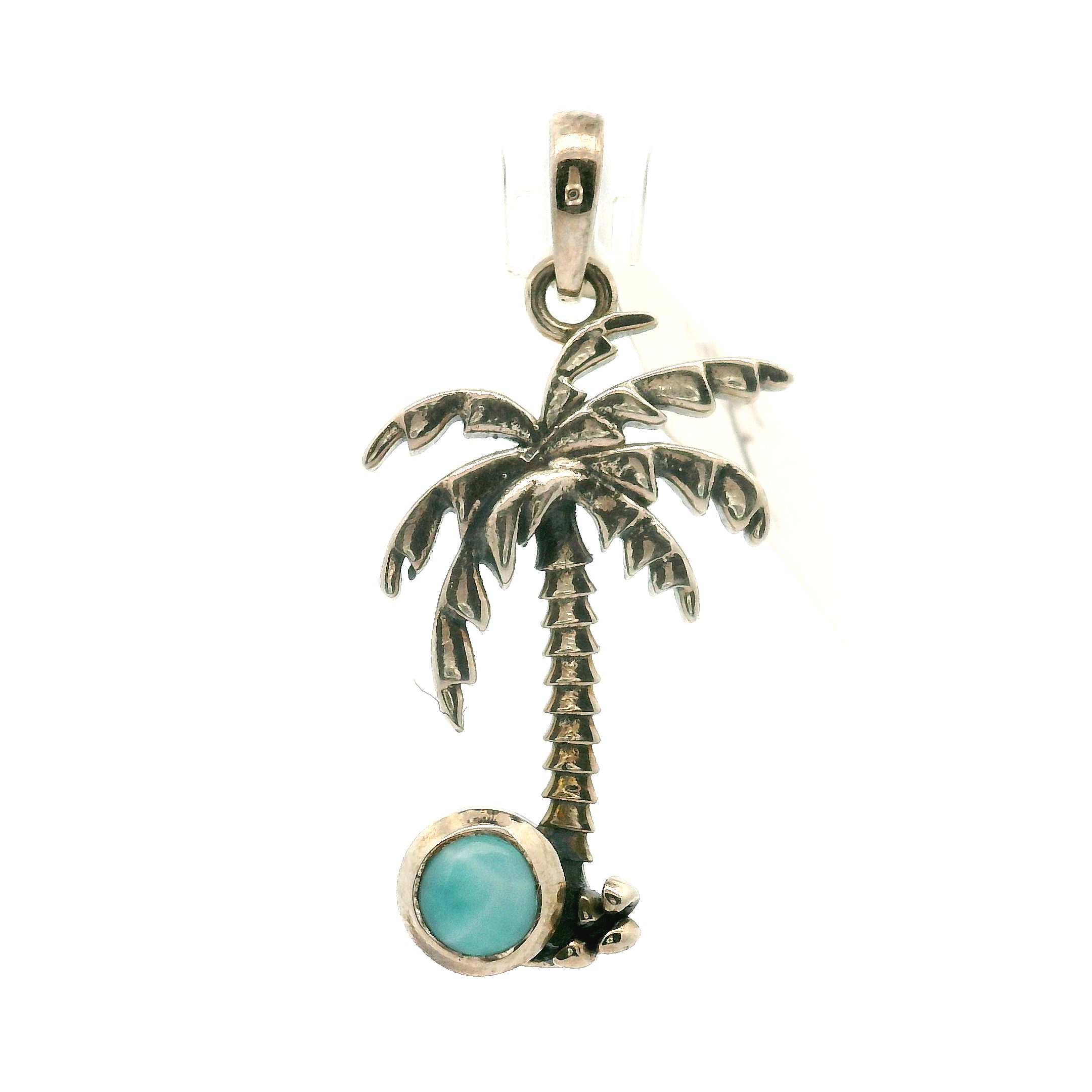 Larimar Ocean Pendants .925 Silver for Channeling, Psychic Abilities and Awakening of your Third Eye Chakra