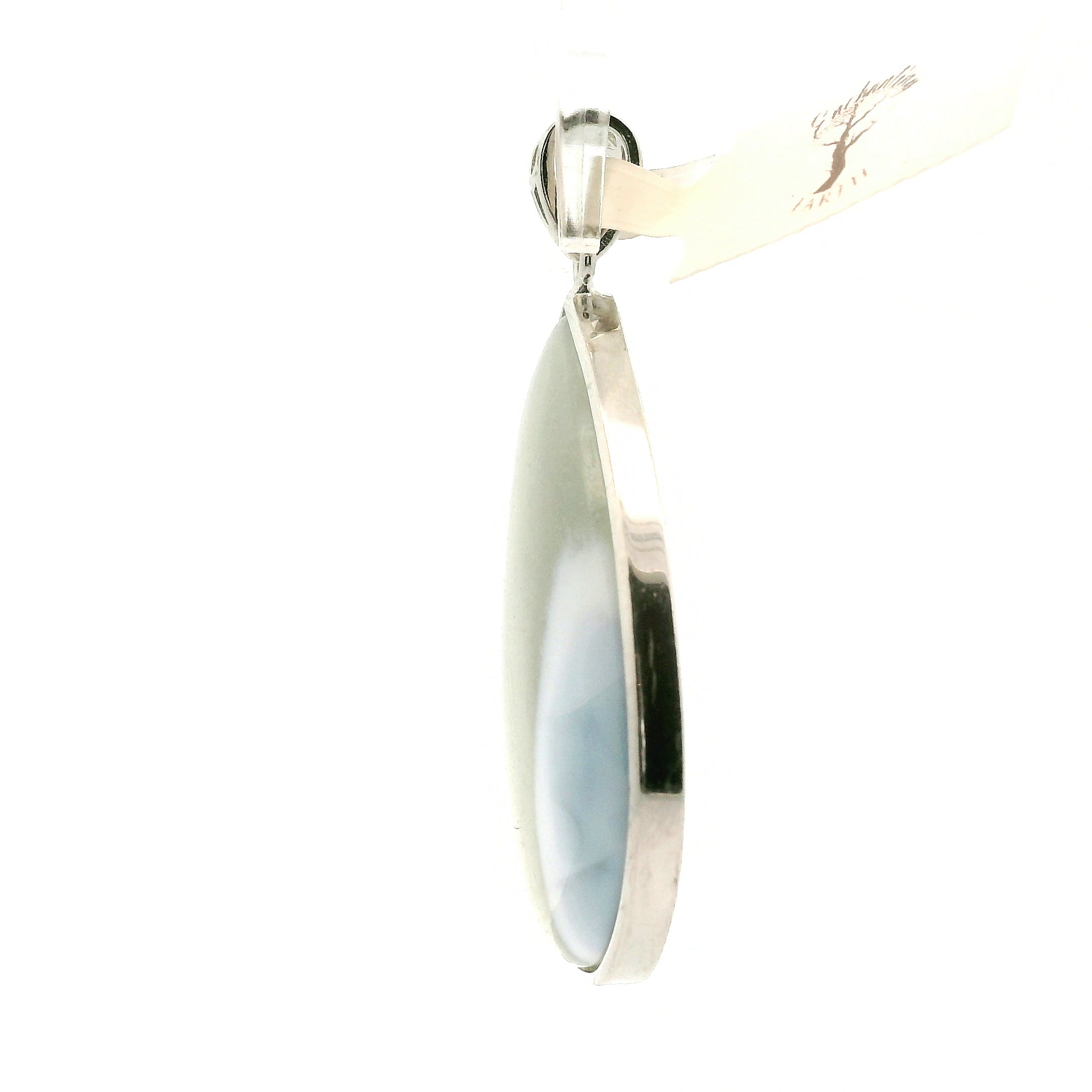 Owyhee Opal Pendant .925 Silver for Emotional Healing and Balance