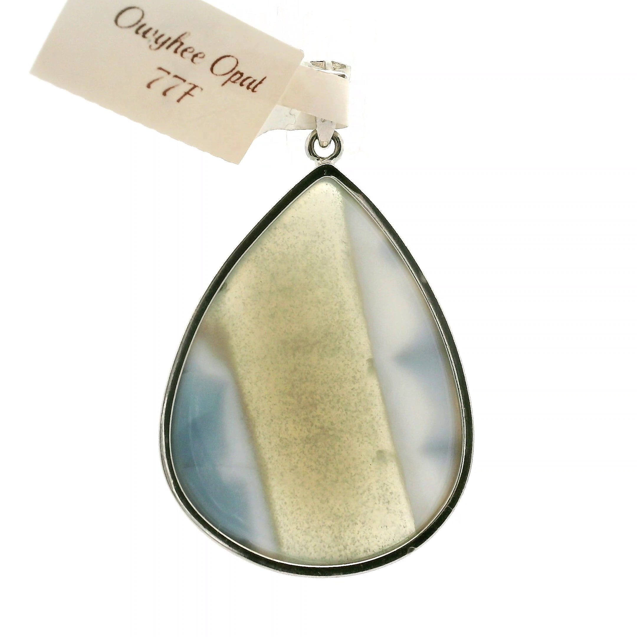 Owyhee Opal Pendant .925 Silver for Emotional Healing and Balance