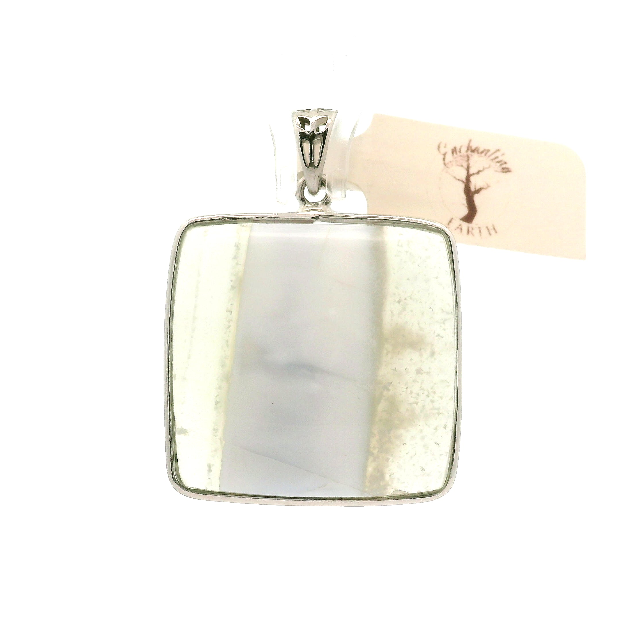 Owyhee Opal Pendant .925 Silver for Emotional Healing and Balance