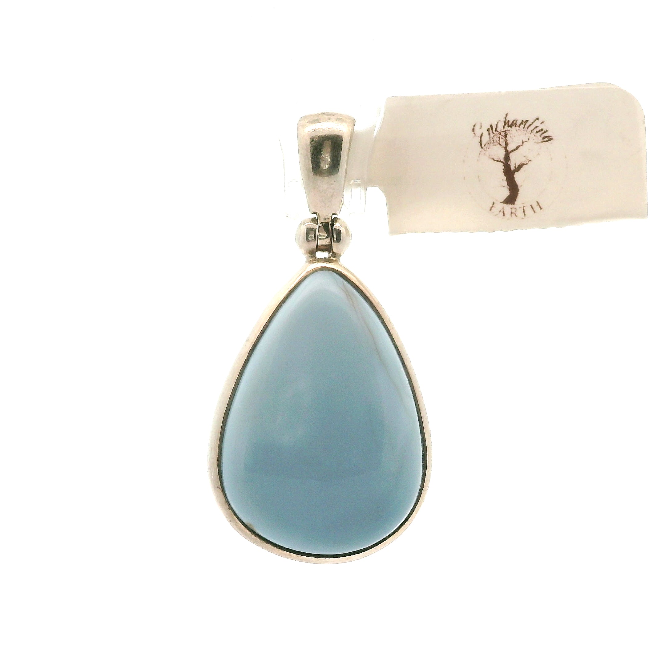 Owyhee Opal Pendant .925 Silver for Emotional Healing and Balance