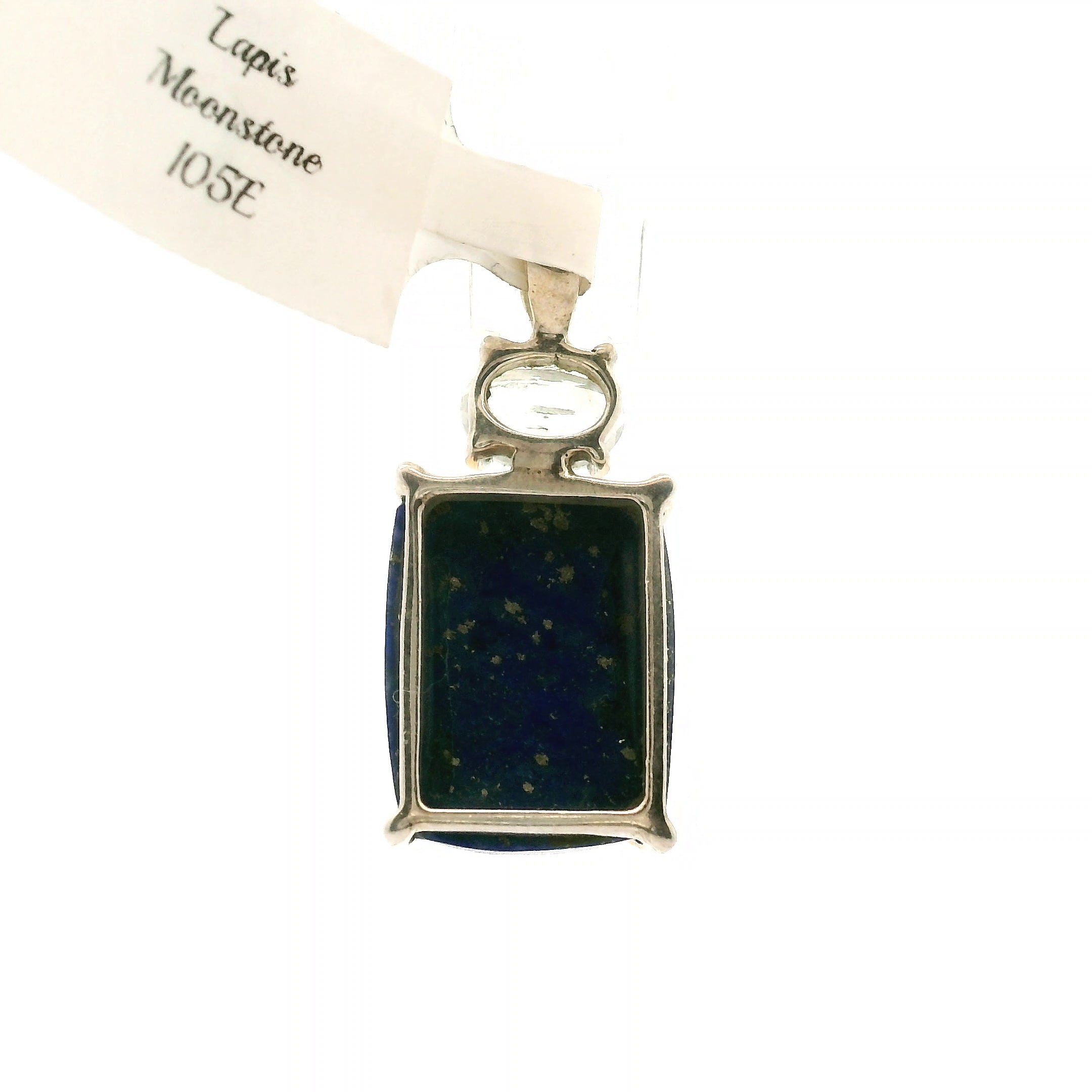 Lapis Lazuli Multi-Stone Pendant .925 Silver for Power & Confidence