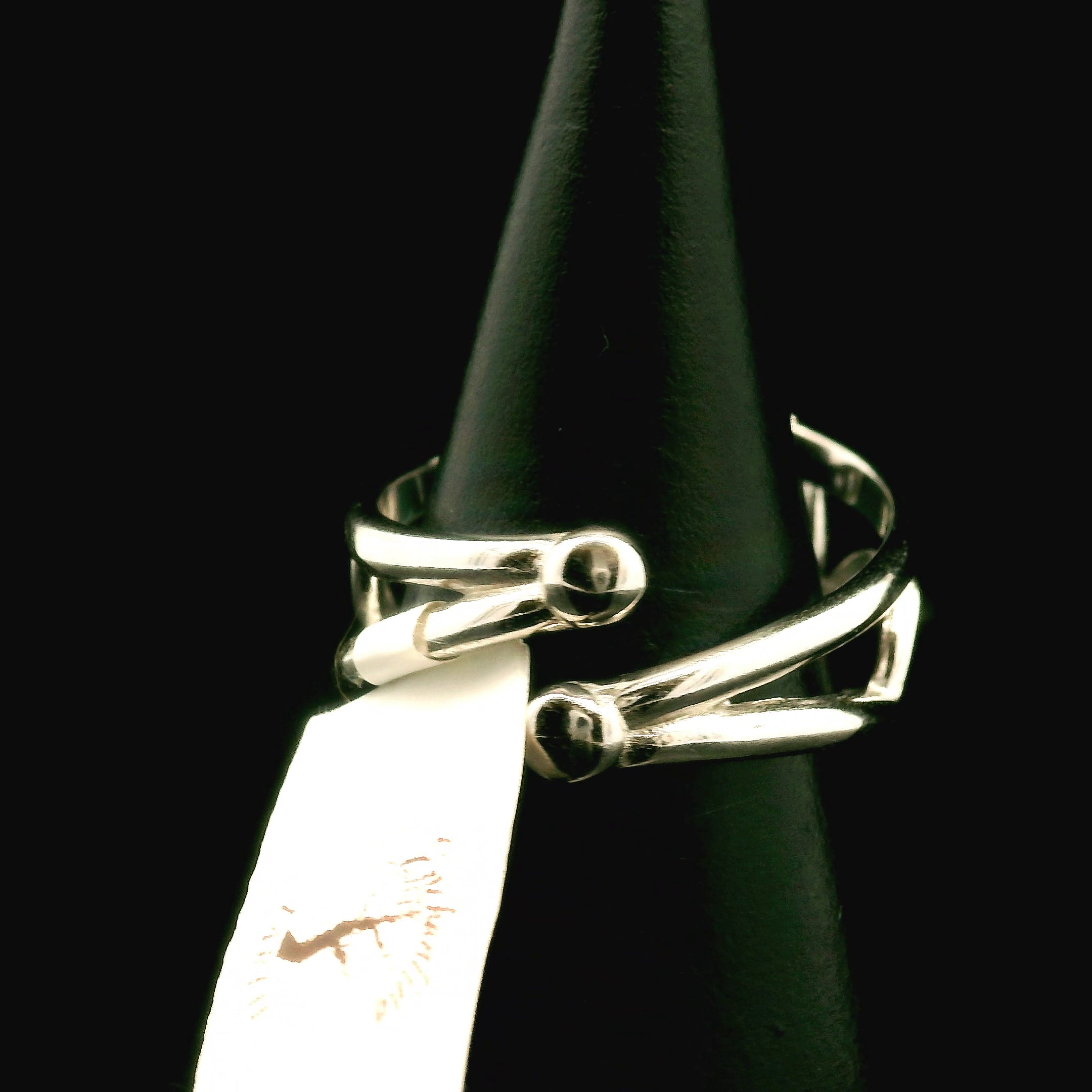 Turquoise Buddha Cuff Ring for Good Luck, Prosperity and Protection