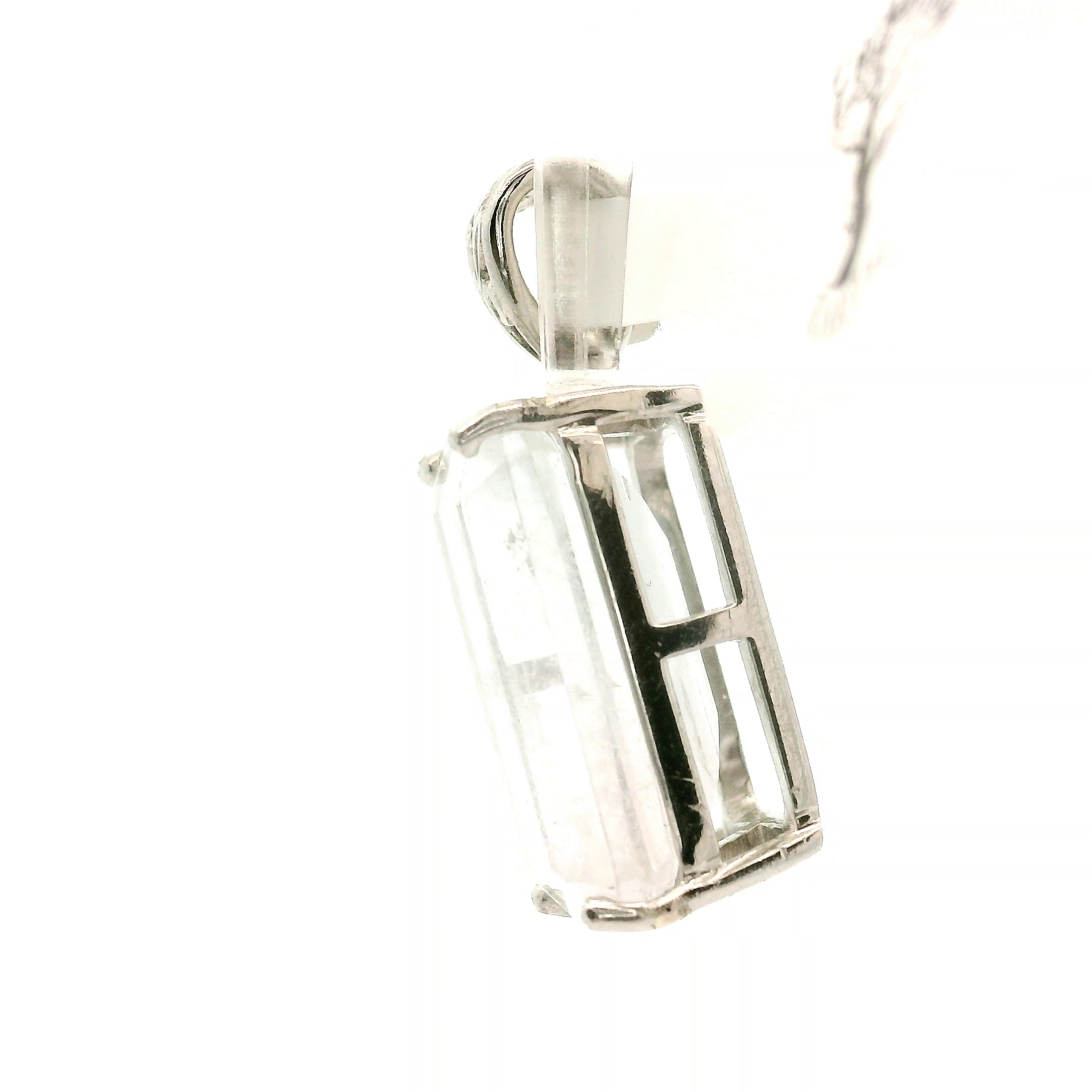 Morganite Pendant .925 Silver for Abundance of Joy and Love
