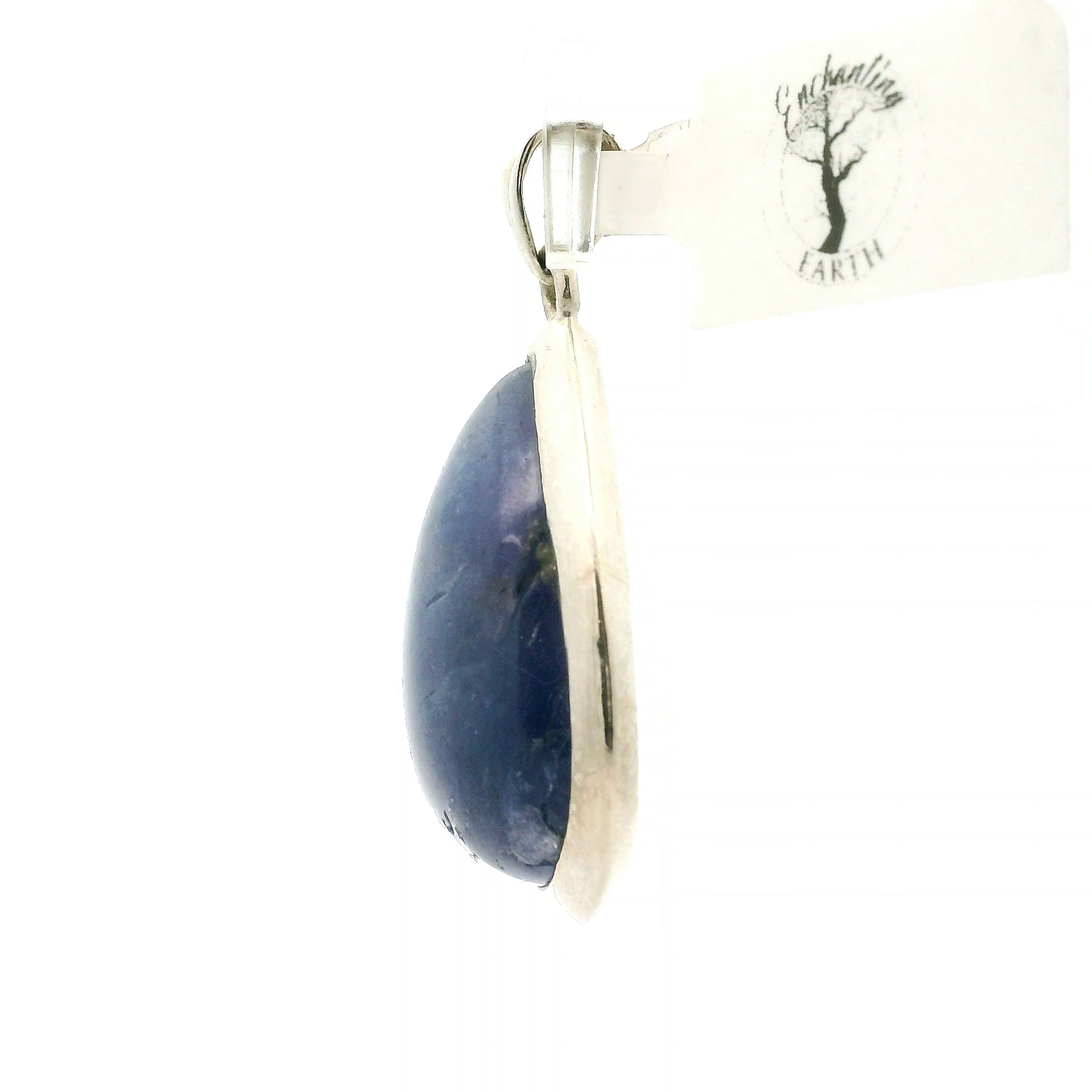 Tanzanite Pendant .925 Silver for Elevating your Consciousness
