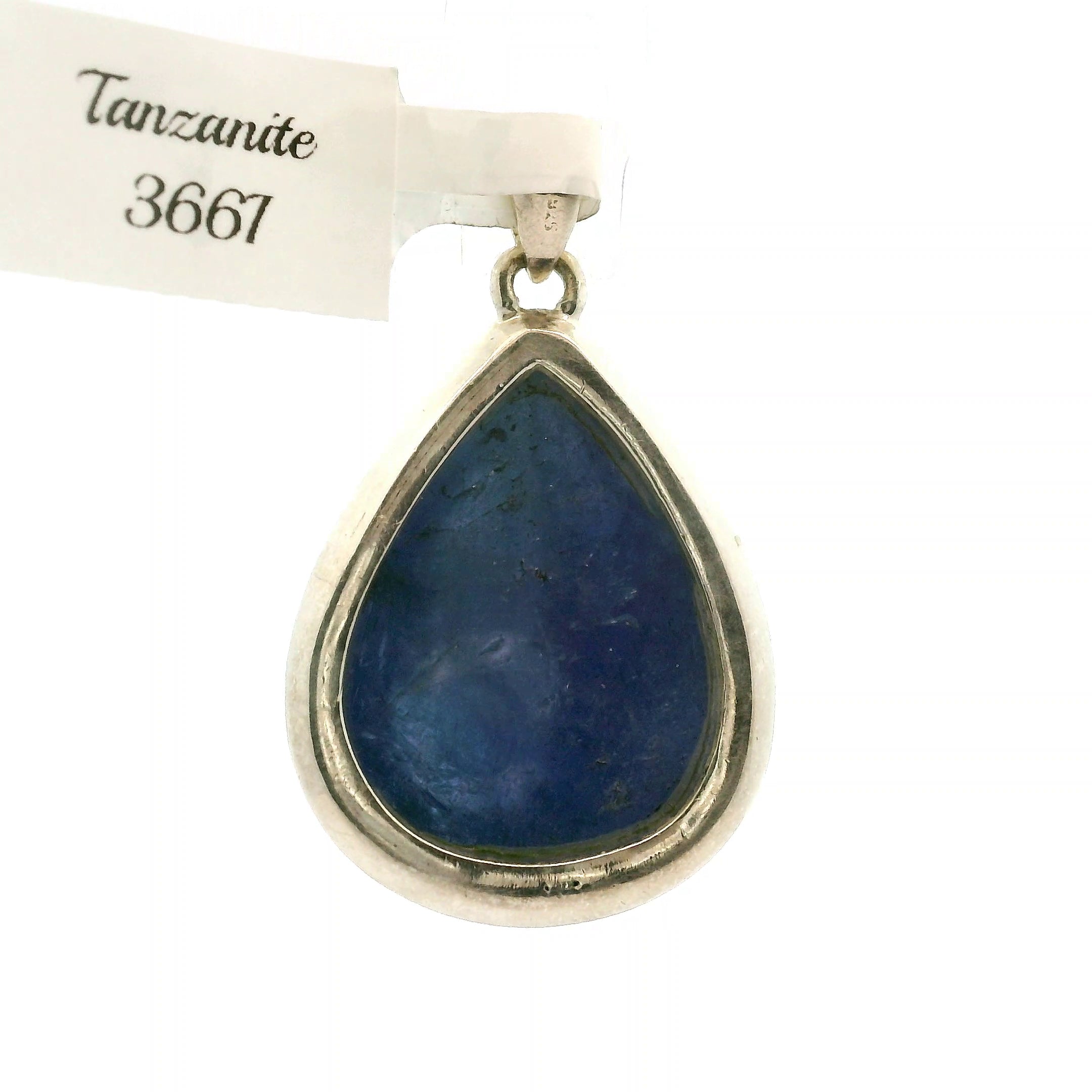 Tanzanite Pendant .925 Silver for Elevating your Consciousness
